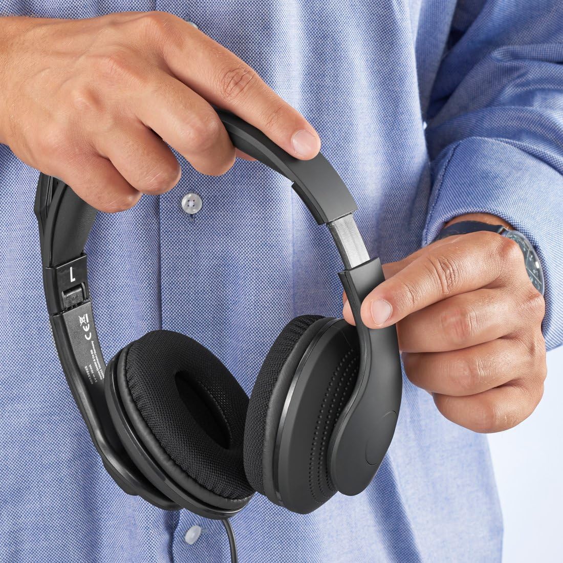 hama-usb-headset-hs-usb300-v2-over-ear-pc-headset-mit-mikrofon-usb-a-lautst-rke- image 7