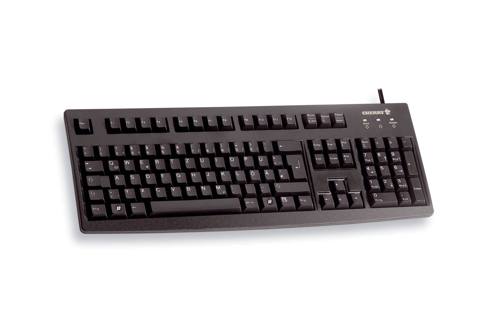 cherry-g83-6105-kabelgebundene-tastatur-deutsch-qwertz-hellgrau-ideal-f-r-indust image 2