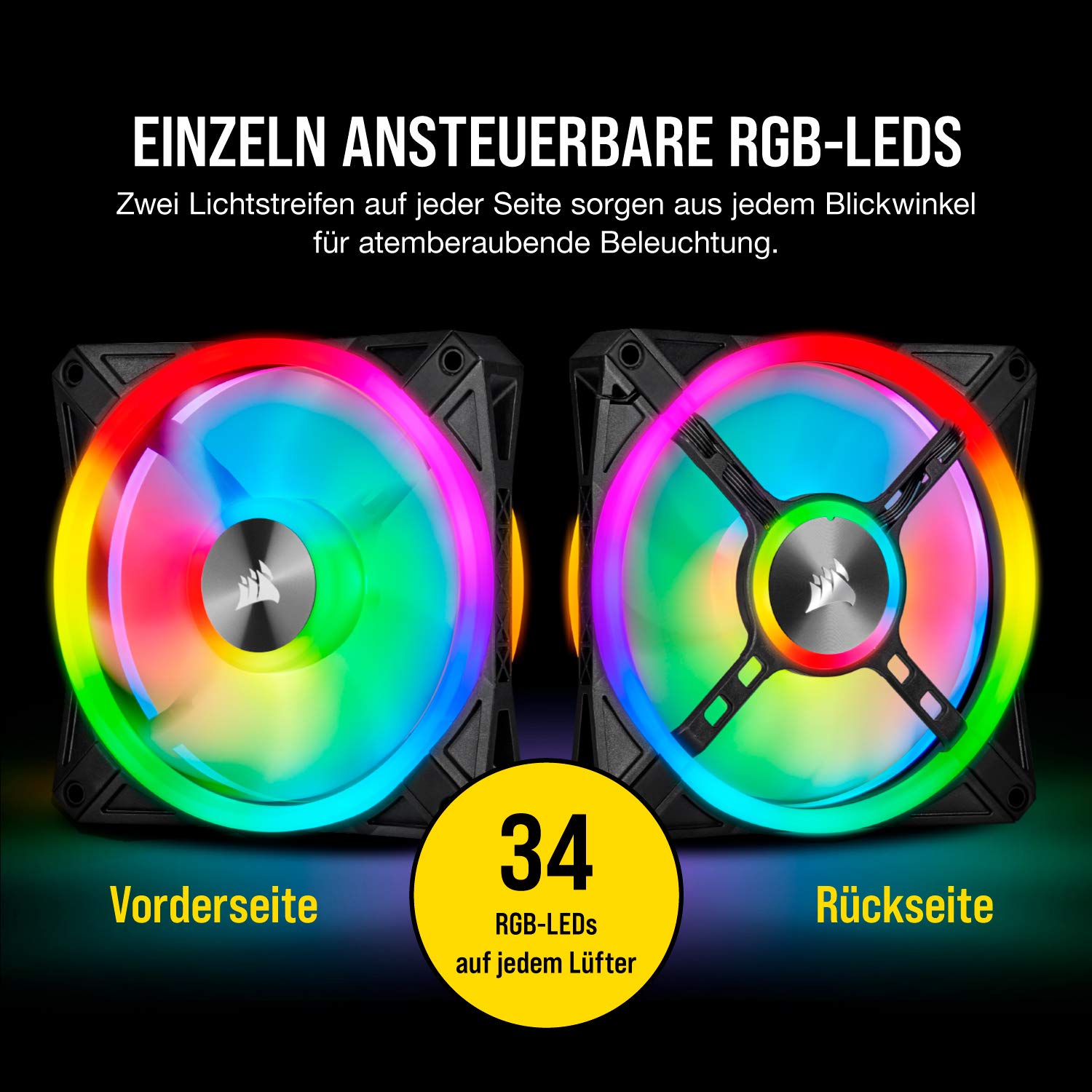 corsair-icue-ql120-rgb-120-mm-pwm-l-fter-einzelpackung-f-r-die-rgb-k-hlung image 4