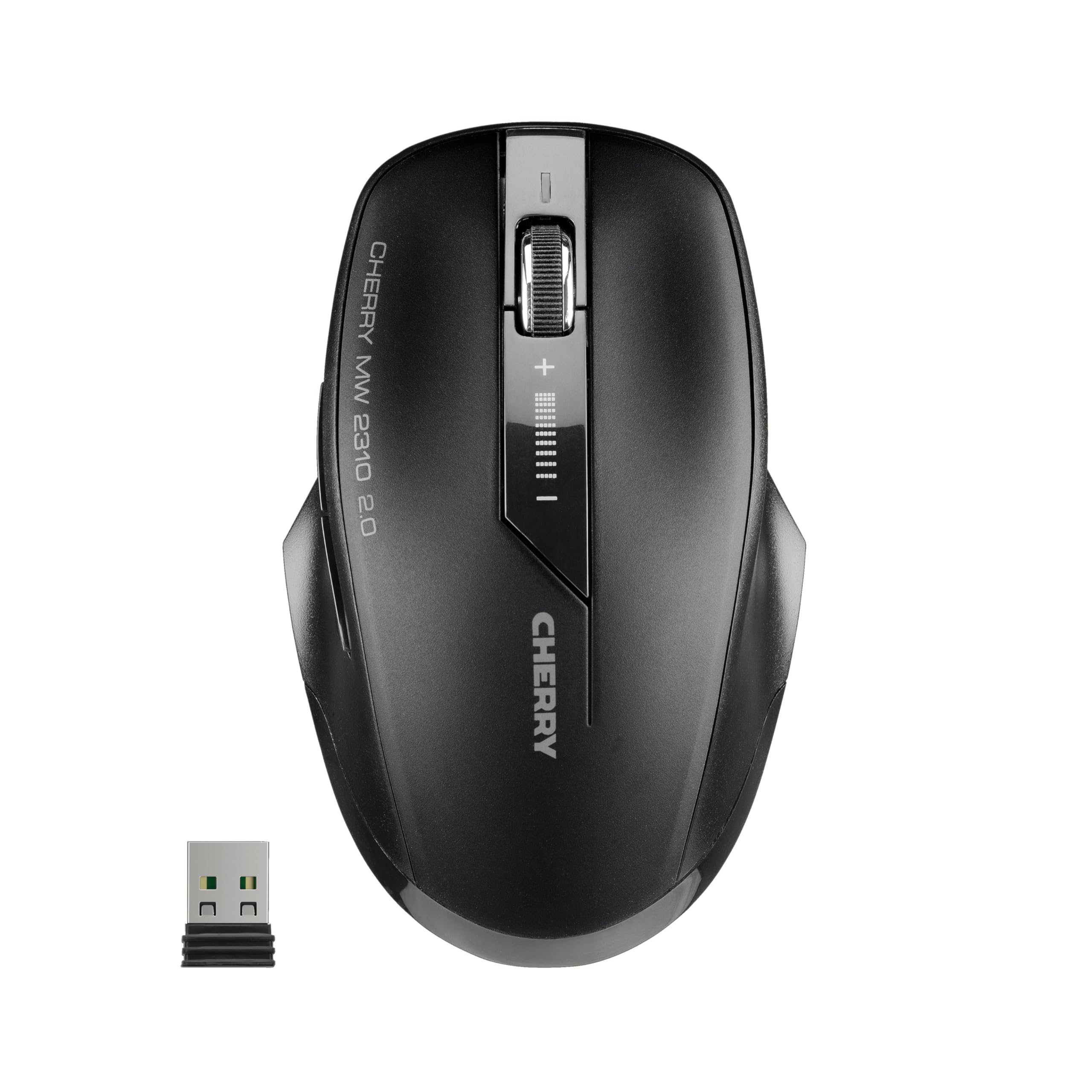 cherry-mw-2310-2-0-kabellose-optische-maus-beidh-ndig-6-tasten-dpi-schalter-schw image 1