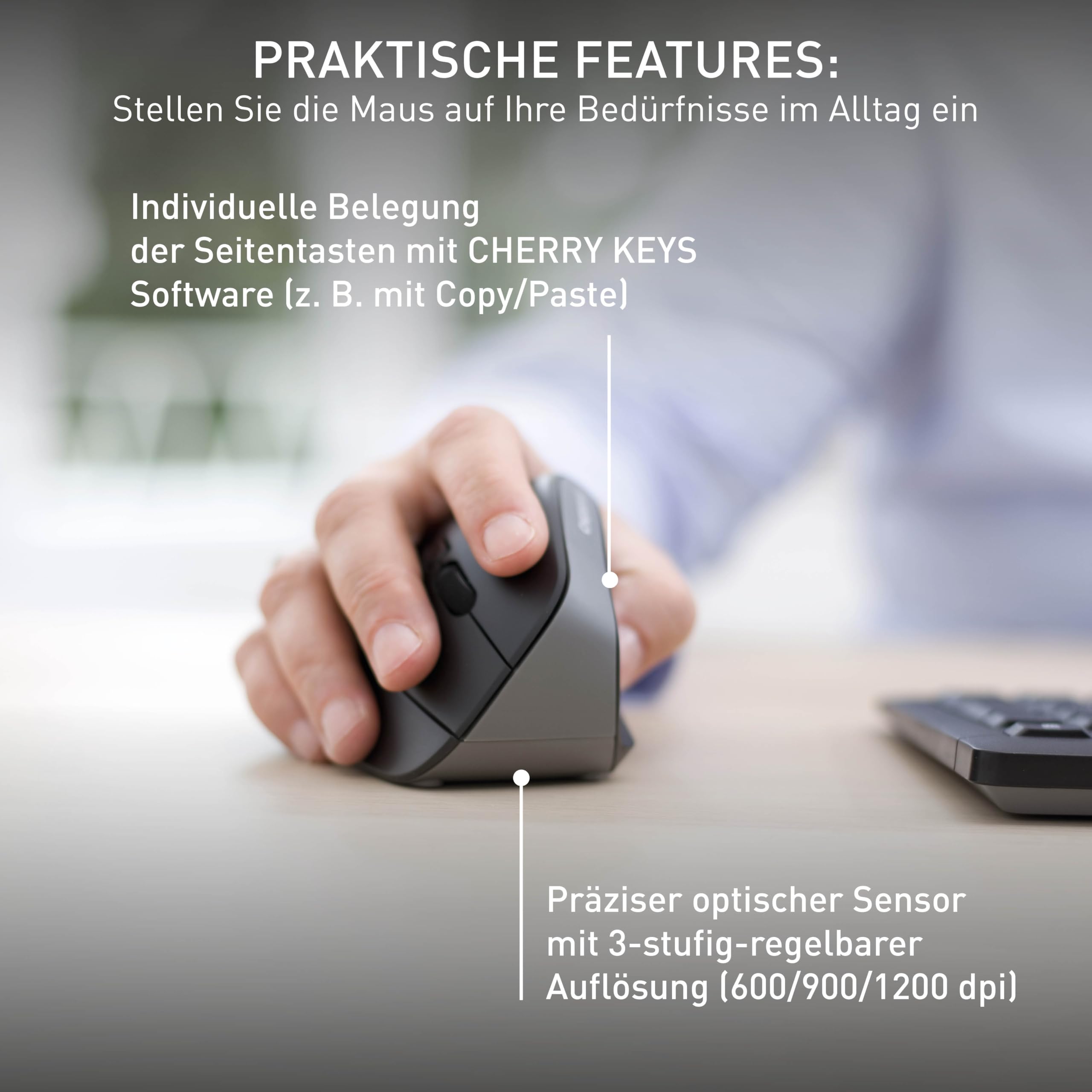 cherry-mw-4500-ergonomische-vertikale-funkmaus-f-r-rechtsh-nder-45-design-6-tast image 6