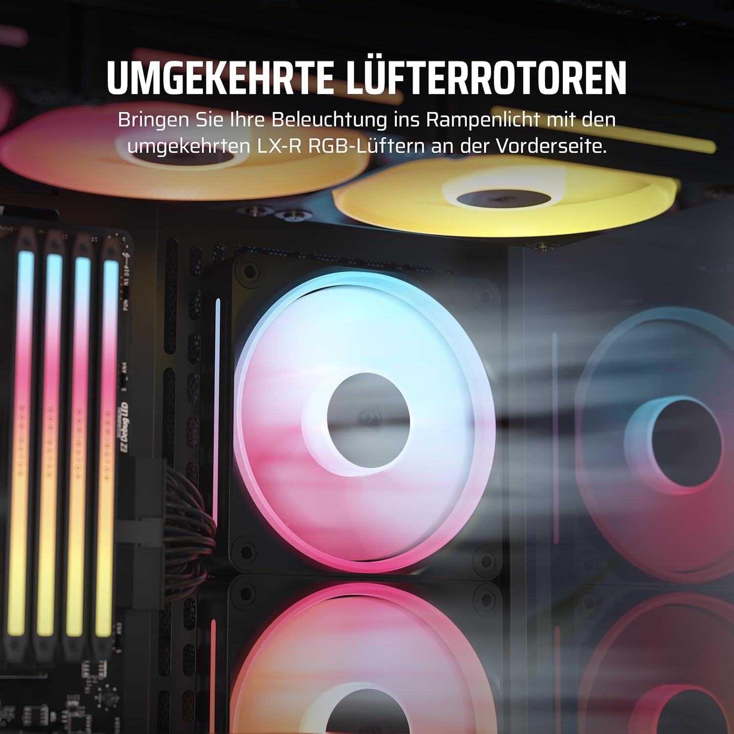 corsair-icue-link-lx120-r-rgb-120mm-pwm-reversed-l-fter-3er-pack-mit-doppel-lich image 3