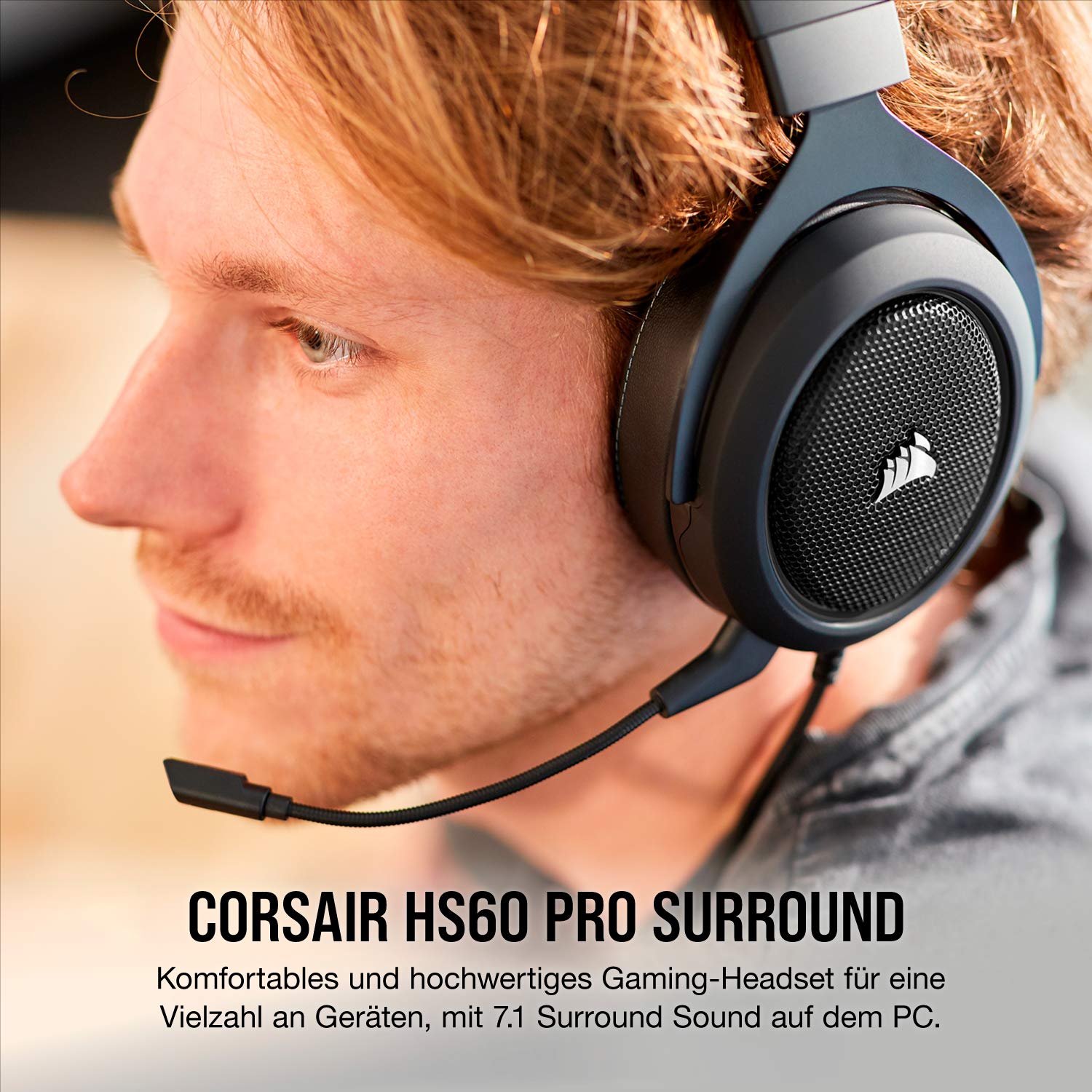 corsair-hs60-pro-surround-gaming-headset-7-1-mit-memory-schaumstoff-abnehmbarem- image 2