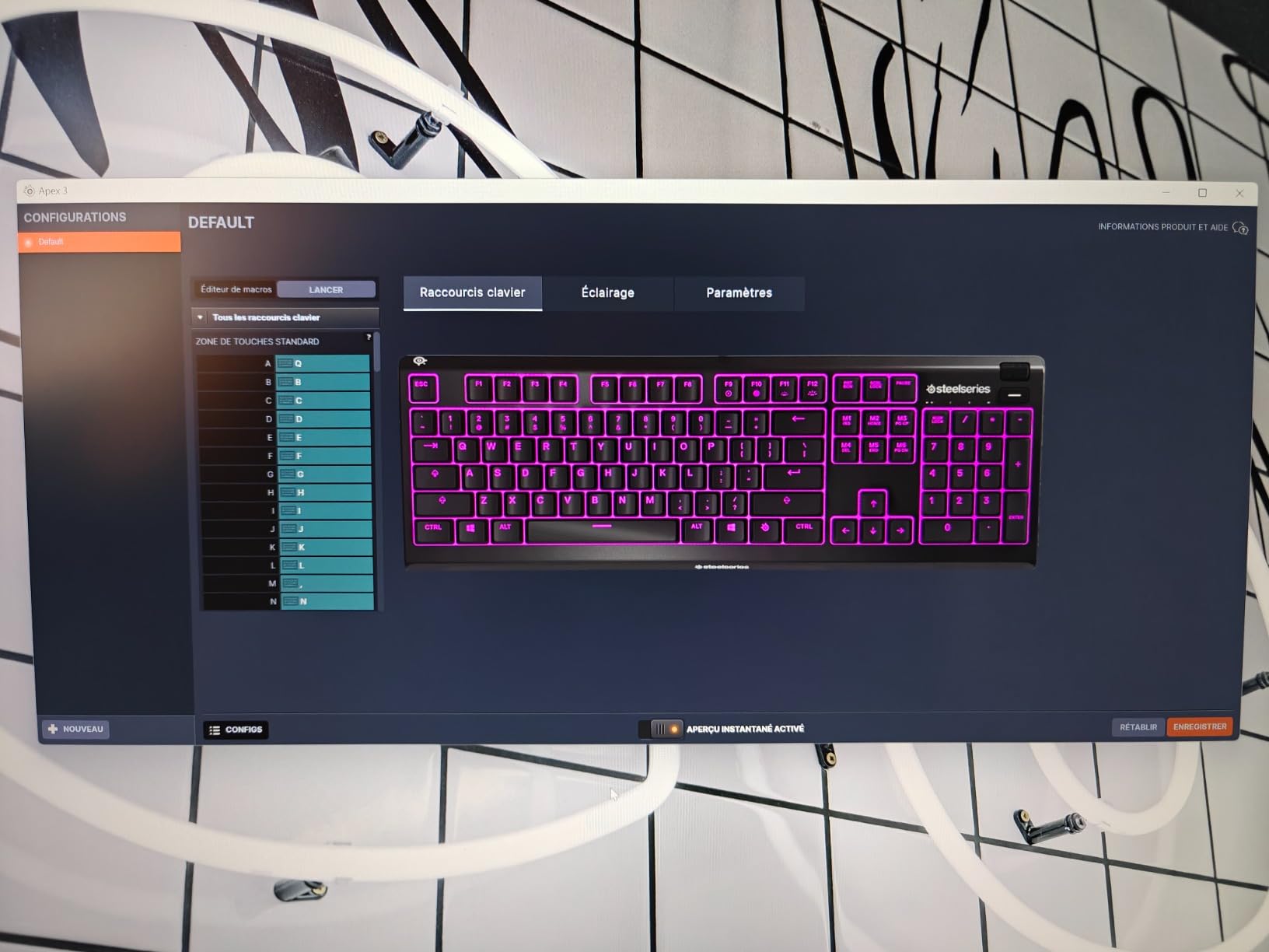 Sehr gute Tastatur
