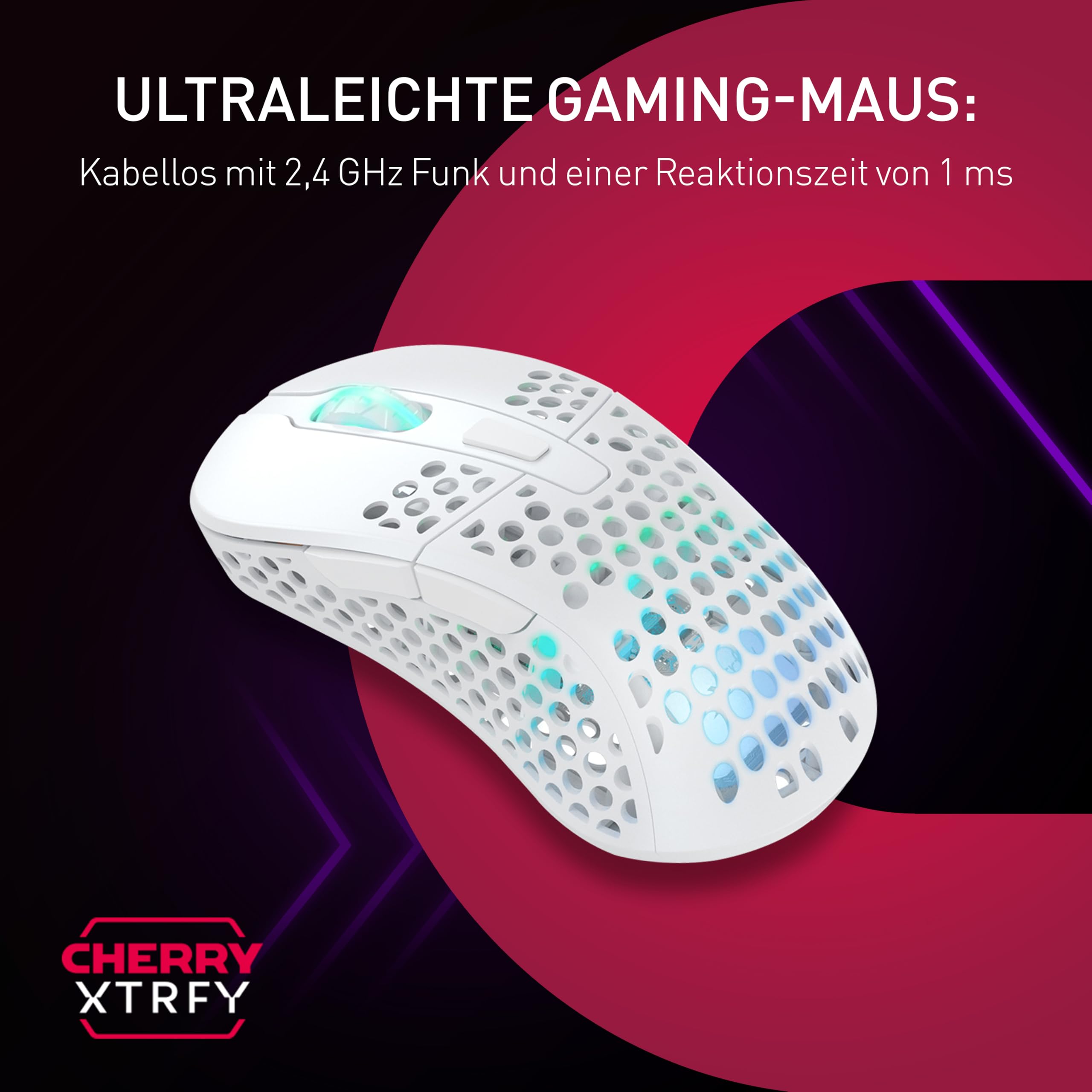 cherry-xtrfy-m4-wireless-kabellose-ultralight-esports-gaming-maus-wei image 2