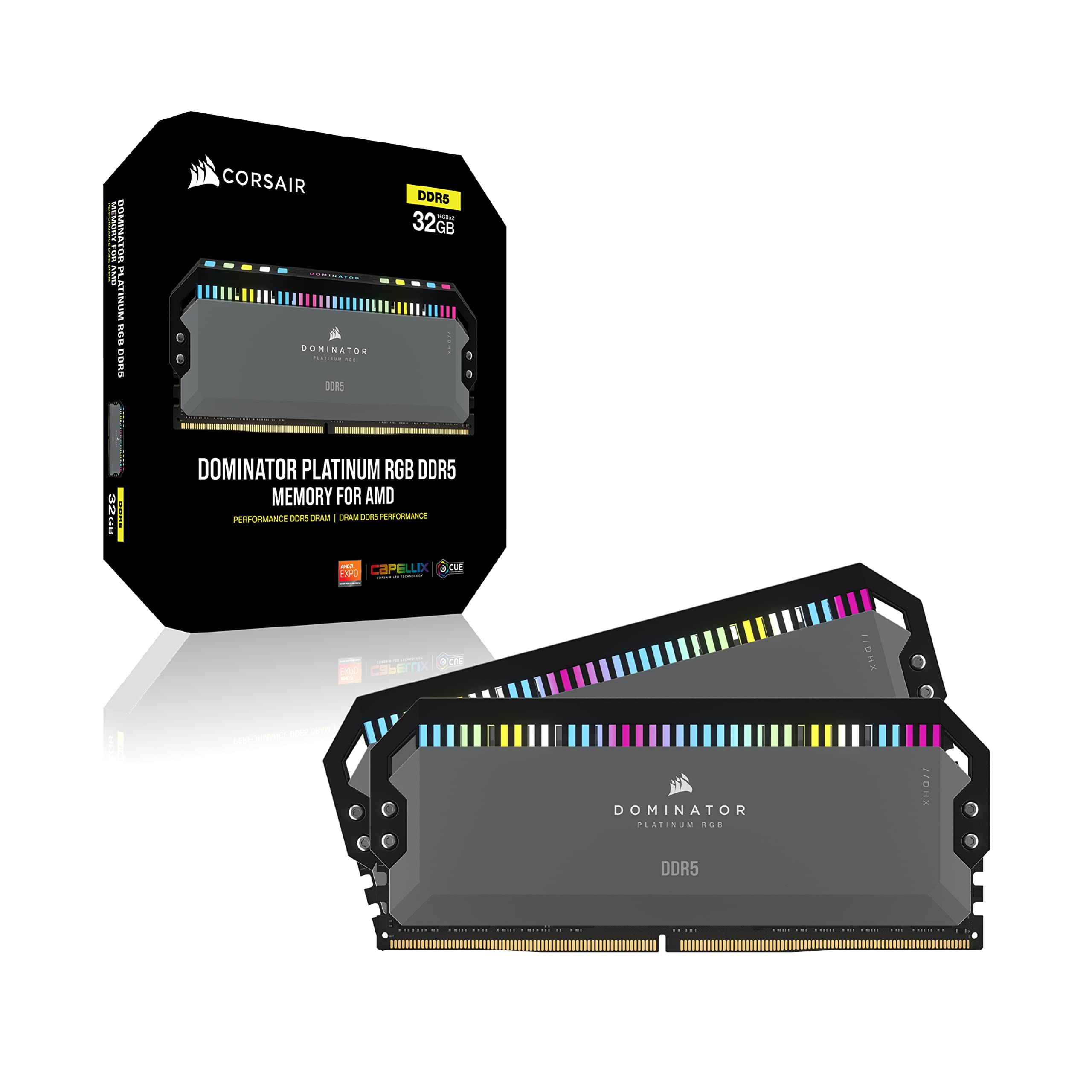 corsair-dominator-platinum-rgb-ddr5-ram-64gb-2x32gb-5600mhz-cl40-grau-cmt64gx5m2 image 7