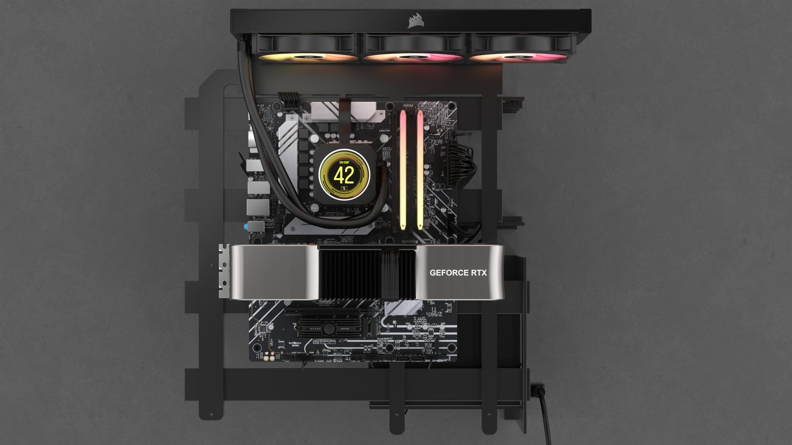 corsair-dominator-titanium-wave-rgb-lichtleiste-zubeh-r-kit-gold image 3