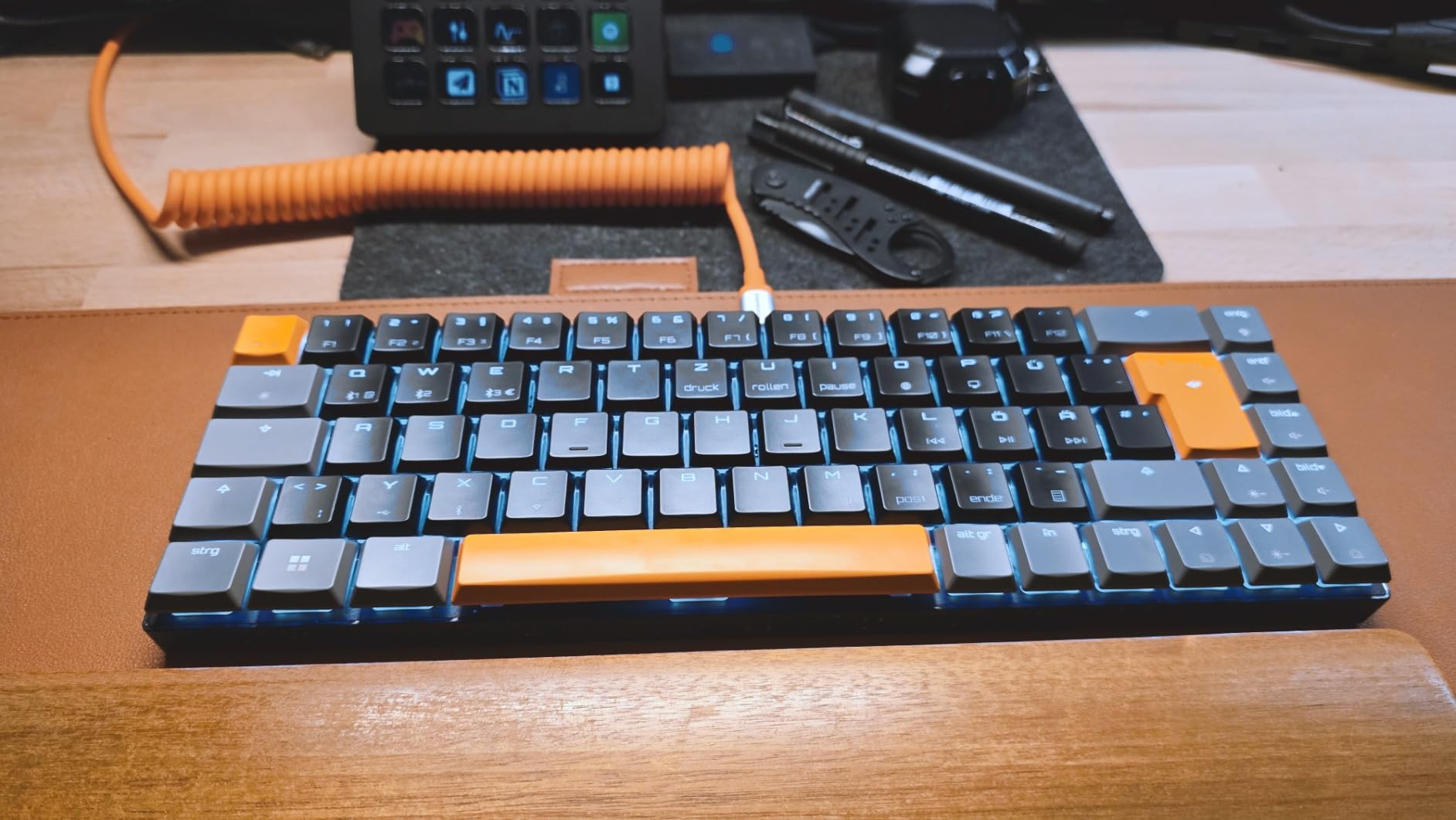 Perfekte kompakte Tastatur