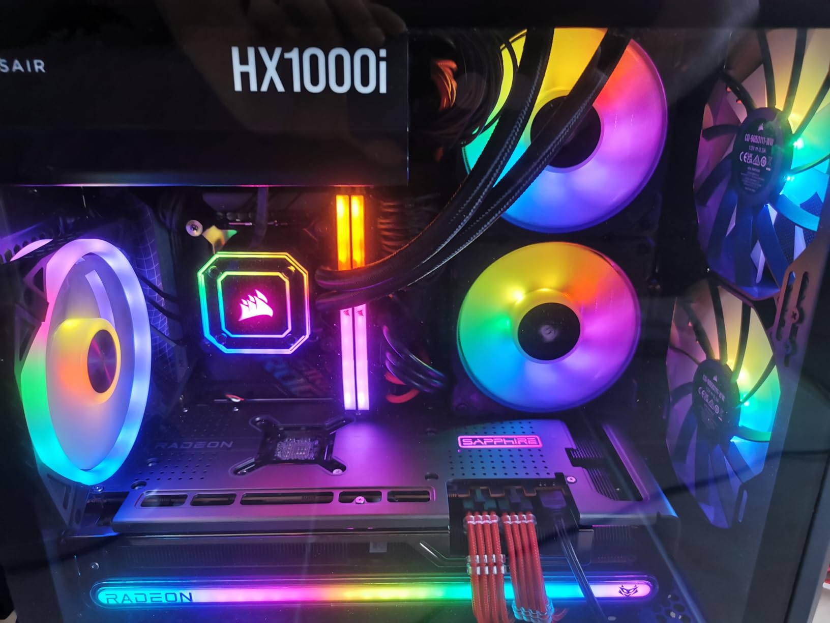 Atemberaubende RGB-Beleuchtung