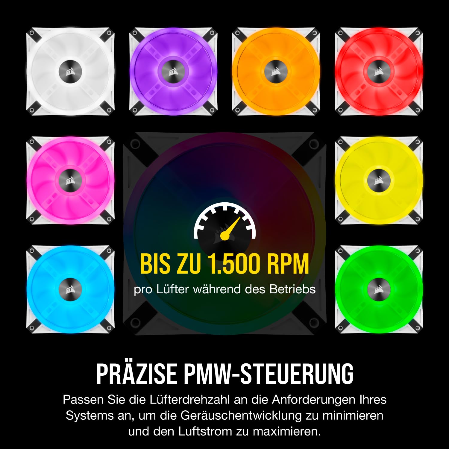 corsair-icue-ql120-rgb-120-mm-pwm-l-fter-3er-pack-wei-mit-lighting-node-core-ein image 6