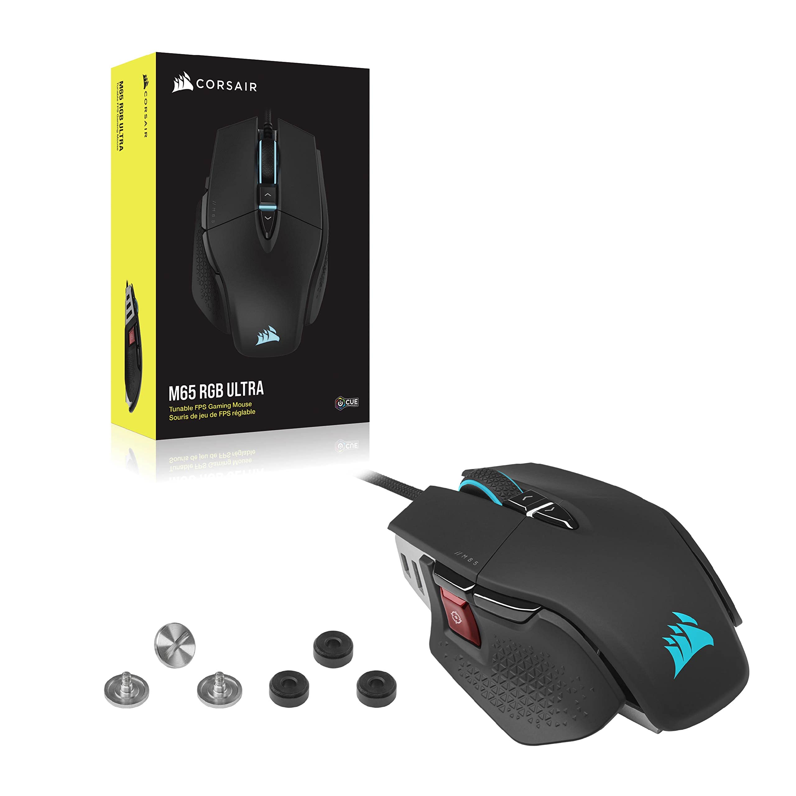 corsair-m65-rgb-ultra-wired-tunable-fps-gaming-maus-26-000-dpi-8-000-hz-hyper-po image 8