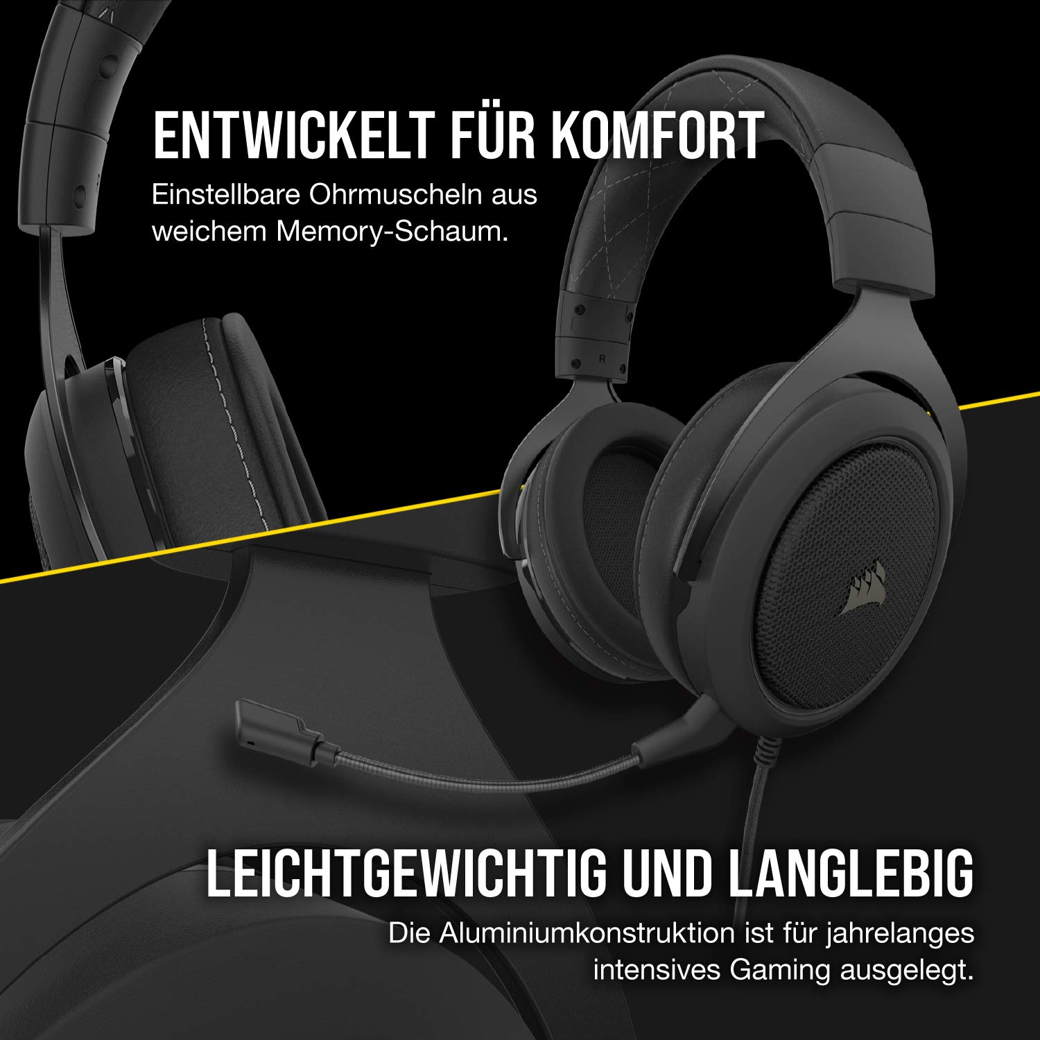 corsair-hs60-pro-surround-gaming-headset-7-1-mit-memory-schaumstoff-abnehmbarem- image 4