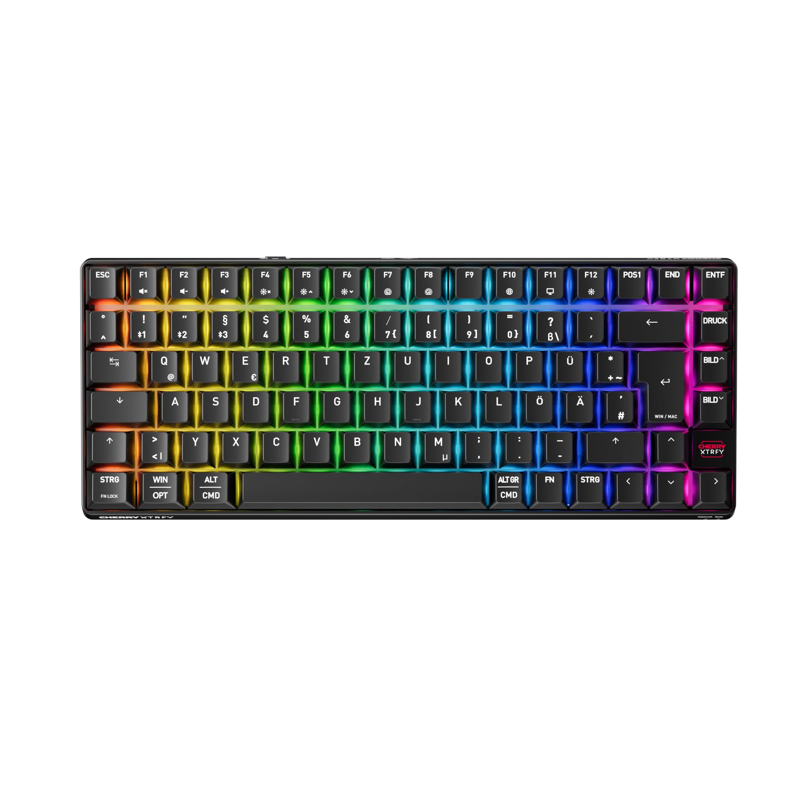 cherry-k33-compact-wireless-mem-chanical-gaming-tastatur-75-layout-rgb-multi-dev image 1