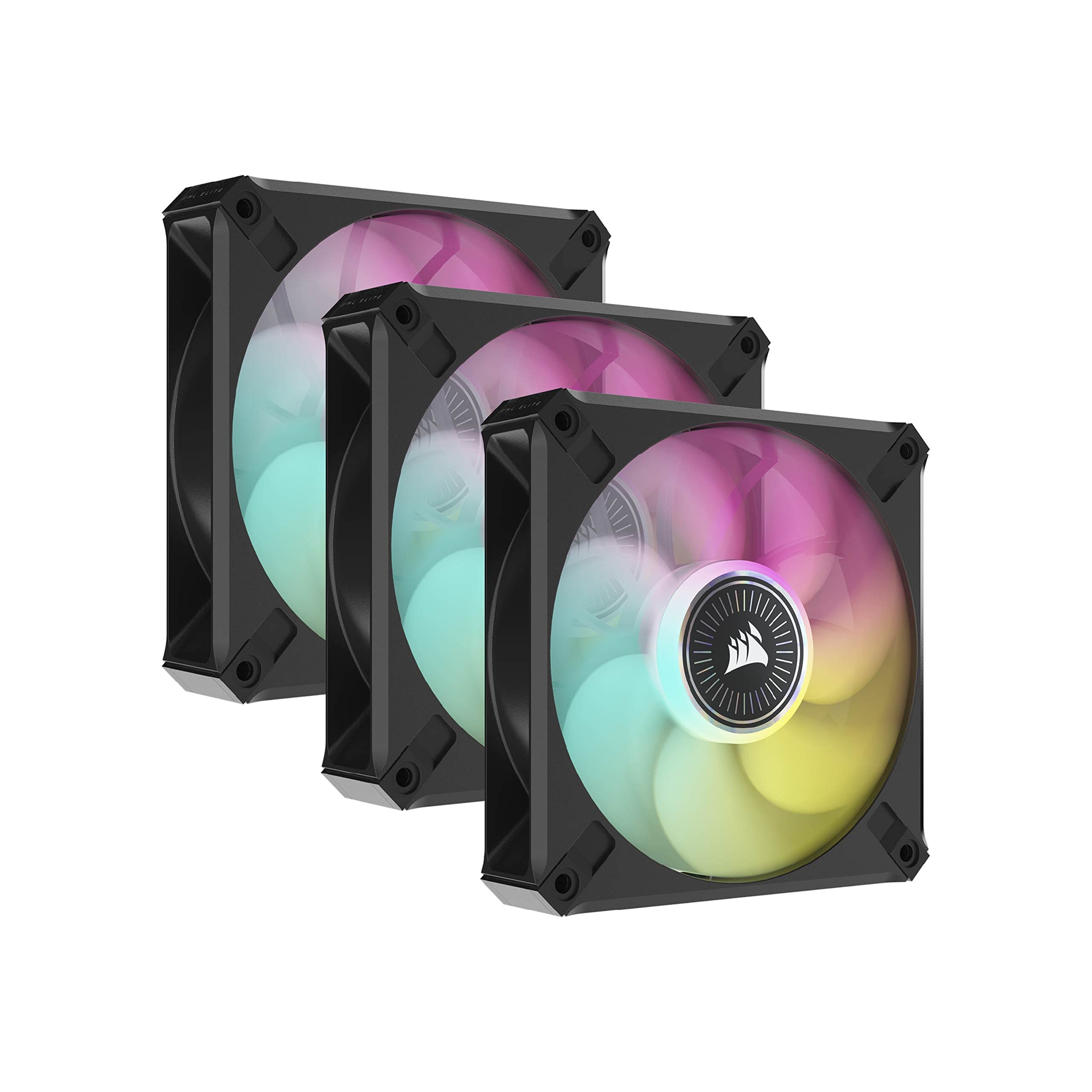 corsair-ml120-rgb-elite-120mm-magnetlevitations-l-fter-mit-airguide-und-lighting image 1