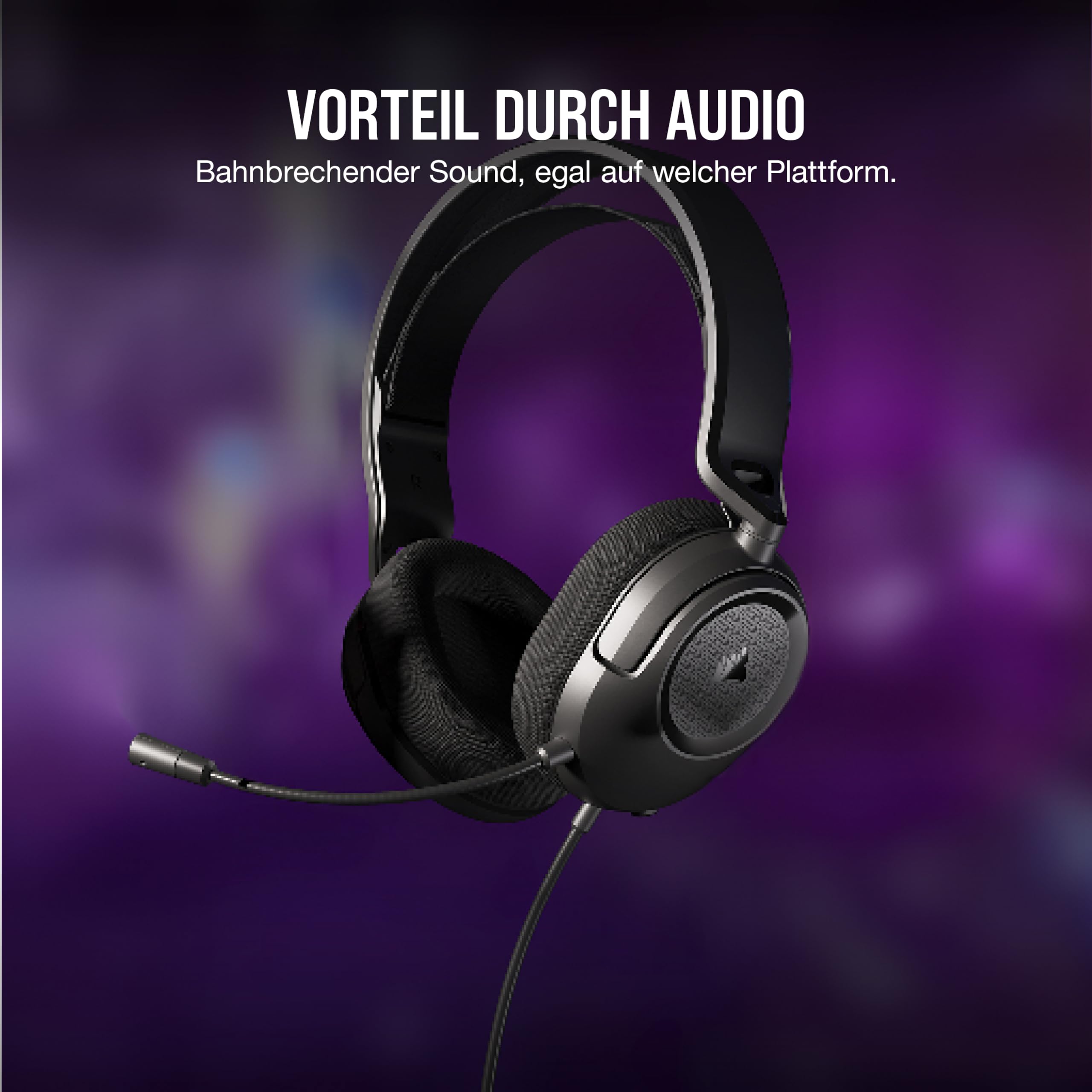 corsair-hs35-v2-multiplattform-kabelgebundenes-gaming-headset-flexibles-omnidire image 2