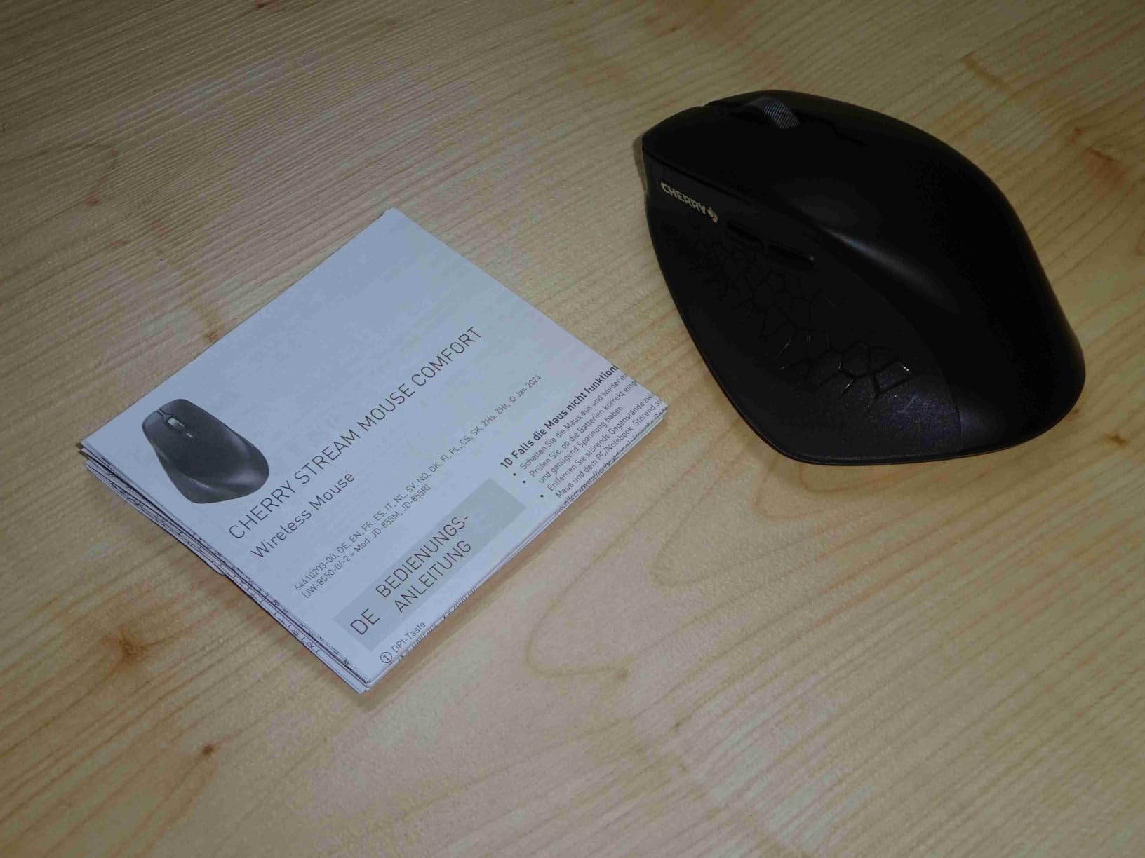 Solide Maus, aber Gewöhnung nötig
