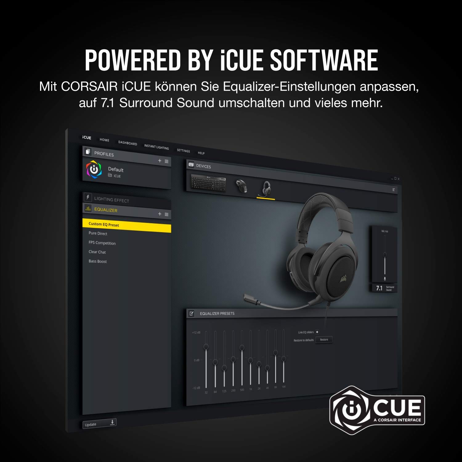 corsair-hs60-pro-surround-gaming-headset-7-1-mit-memory-schaumstoff-abnehmbarem- image 7