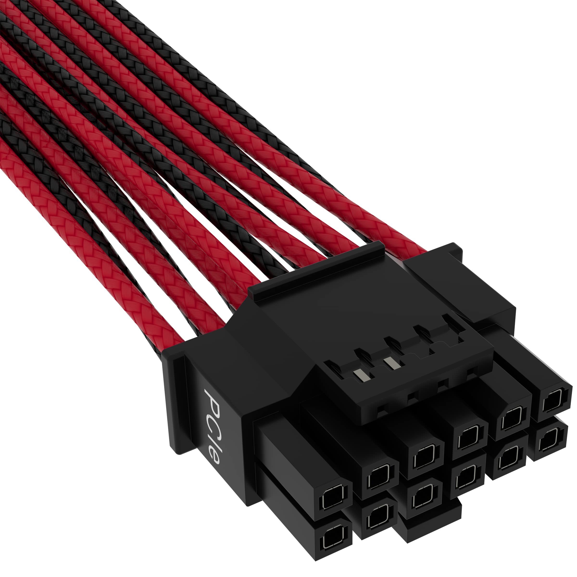 corsair-premium-600w-pcie-5-0-12vhpwr-netzteilkabel-typ-4-mesh-paracord-schwarz- image 3