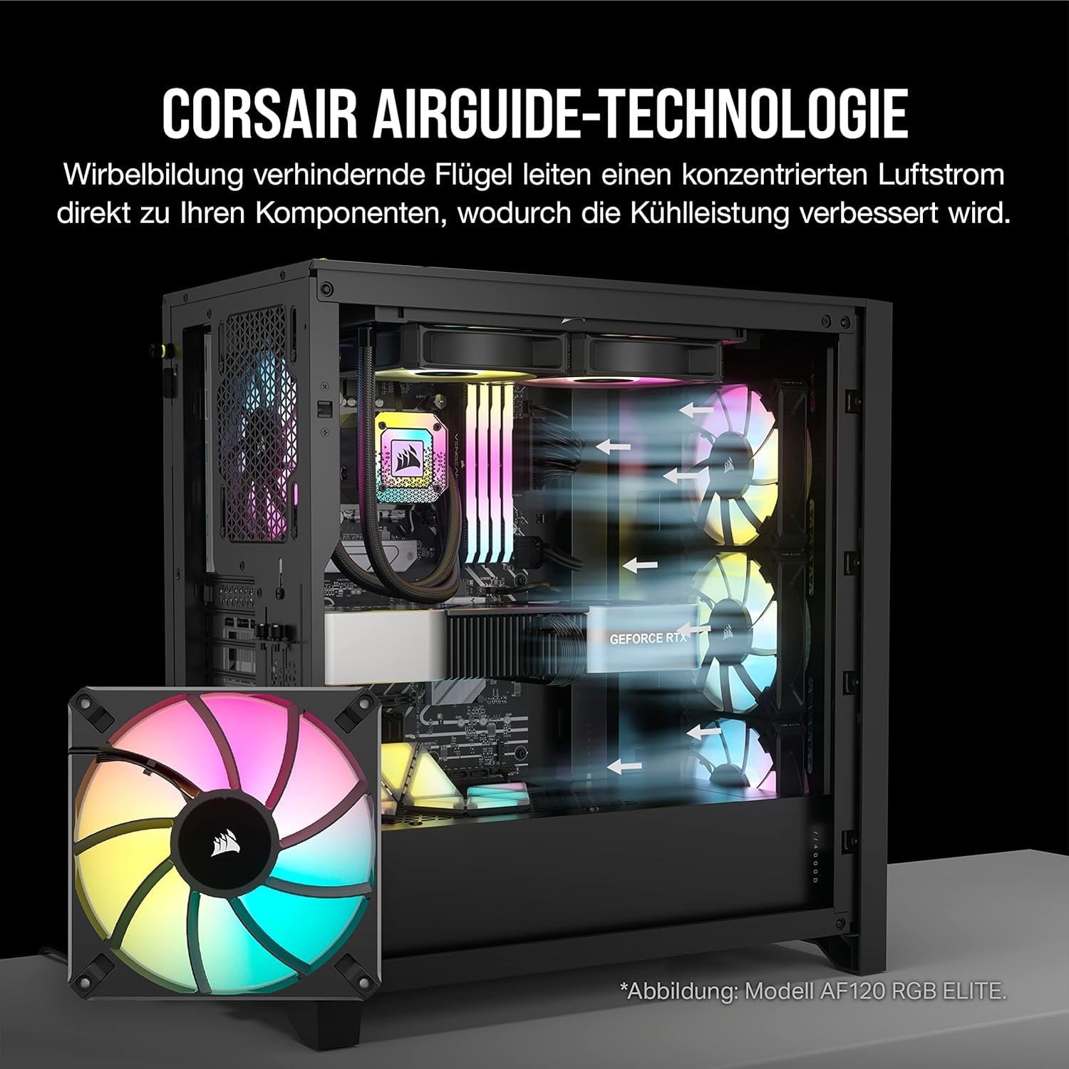 corsair-icue-af140-rgb-elite-140mm-pwm-l-fter-doppelpack-schwarz image 5