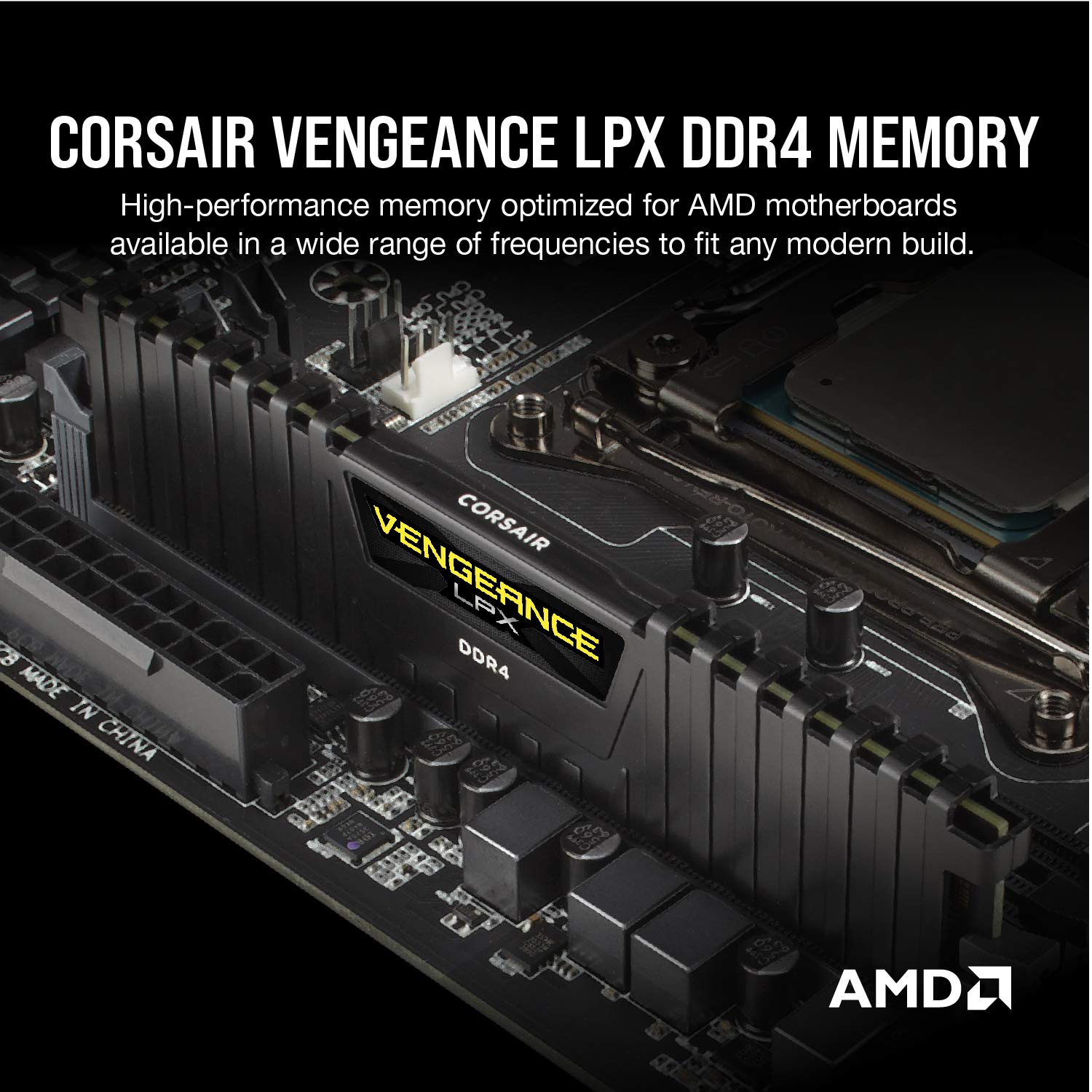 corsair-vengeance-lpx-ddr4-64gb-2x32gb-3600mhz-cl18-desktop-arbeitsspeicher-schw image 4