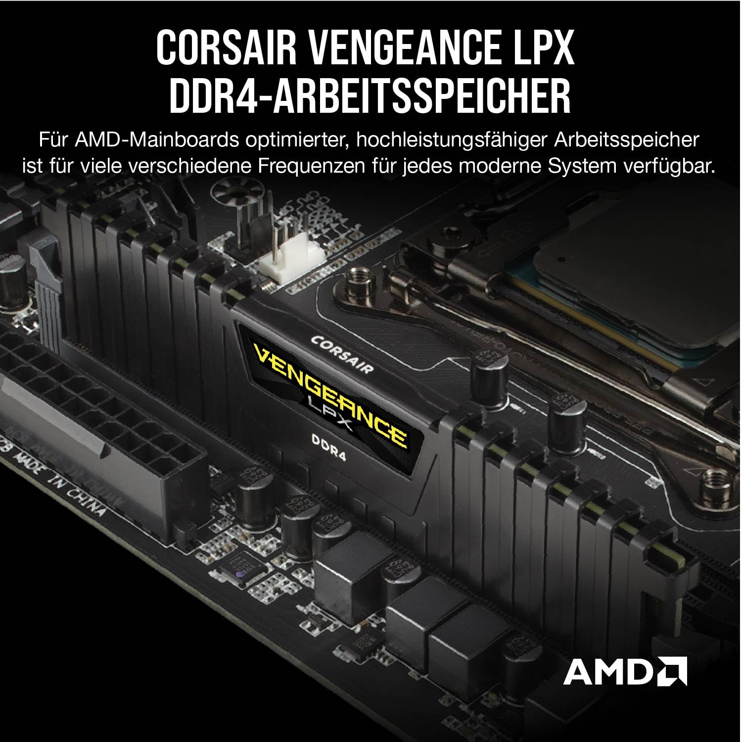 corsair-vengeance-lpx-ddr4-ram-32gb-2x16gb-3600mhz-cl18-schwarz-amd-ryzen-optimi image 2