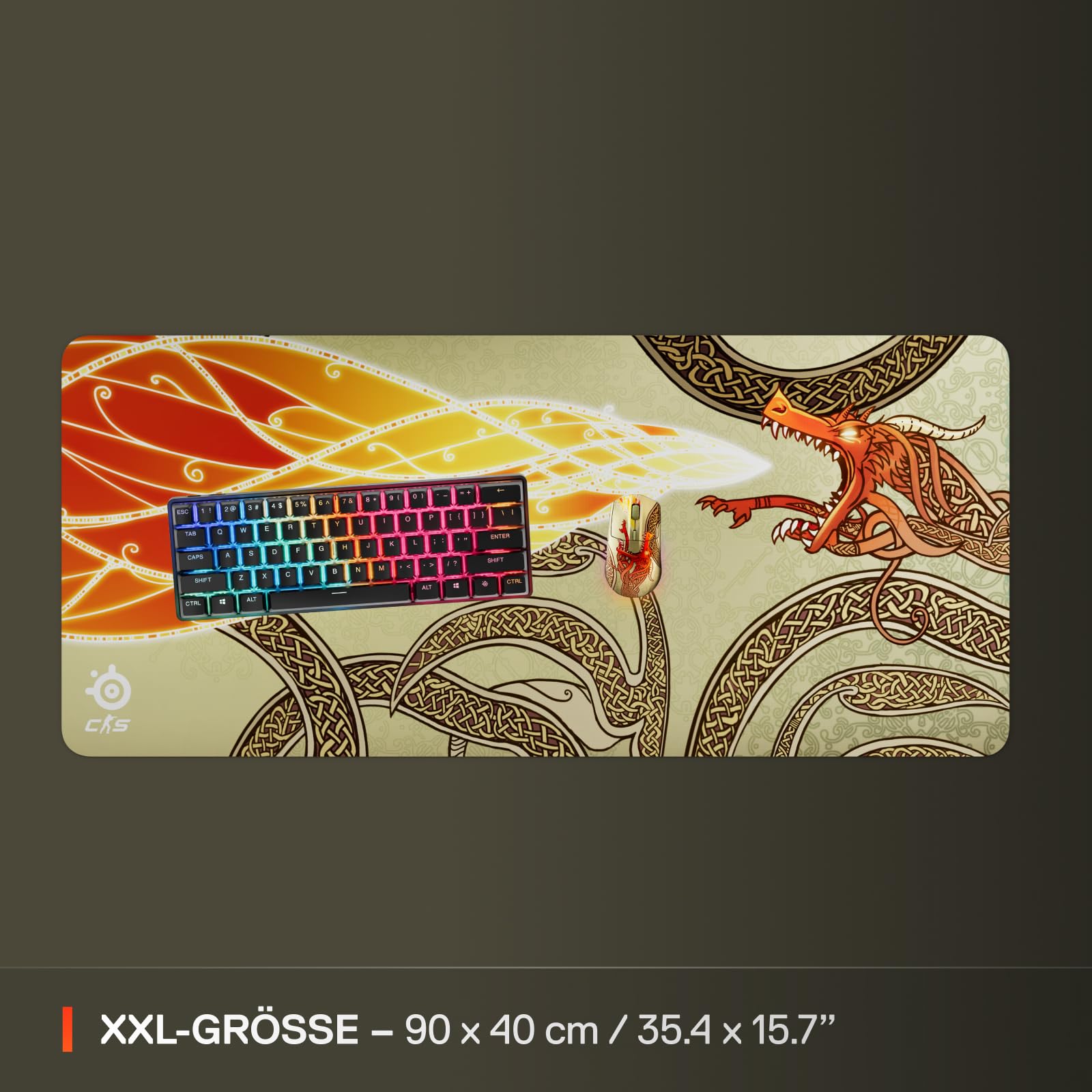 steelseries-qck-gaming-mauspad-cs2-dragon-lore-edition-xxl-900-x-400-x-2-mm-25 image 3