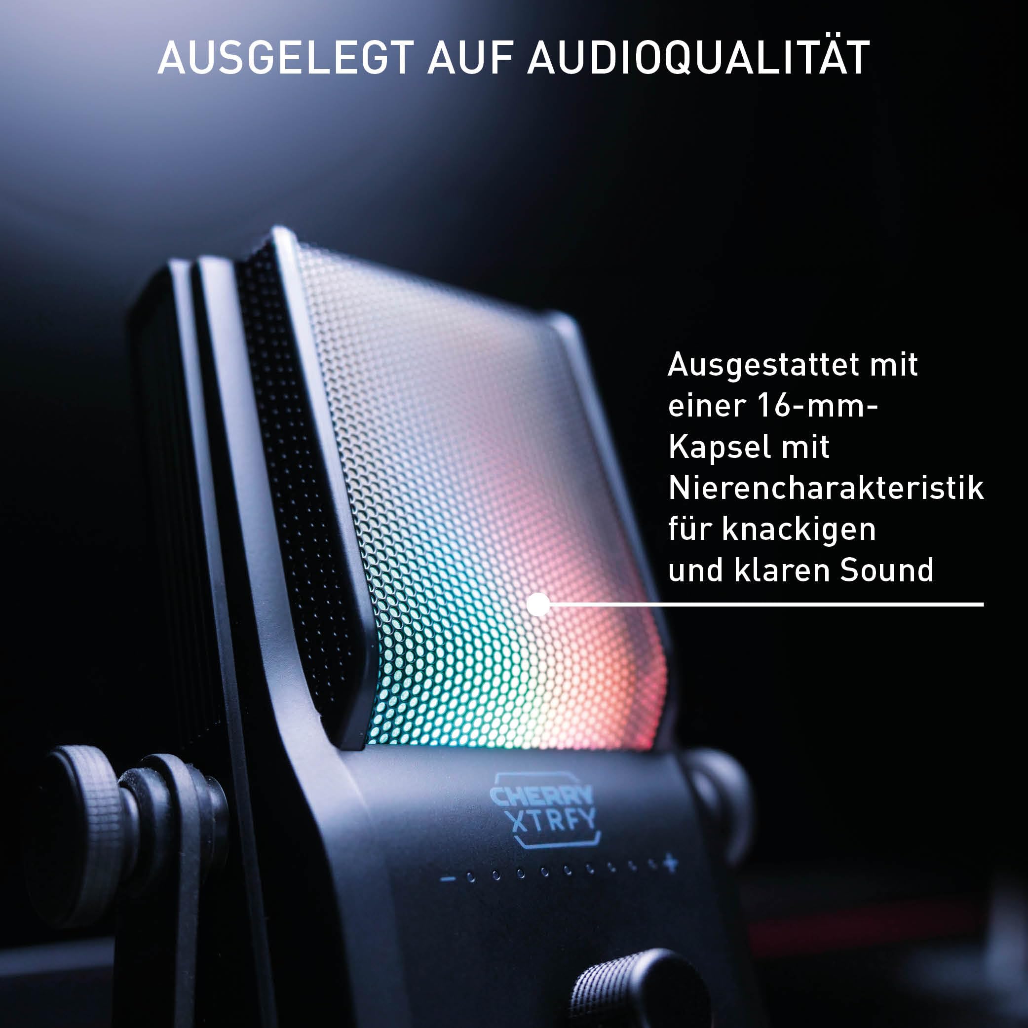 cherry-xtrfy-ngale-r-premium-usb-mikrofon-cardioid-rgb-retro-design-schwarz image 3