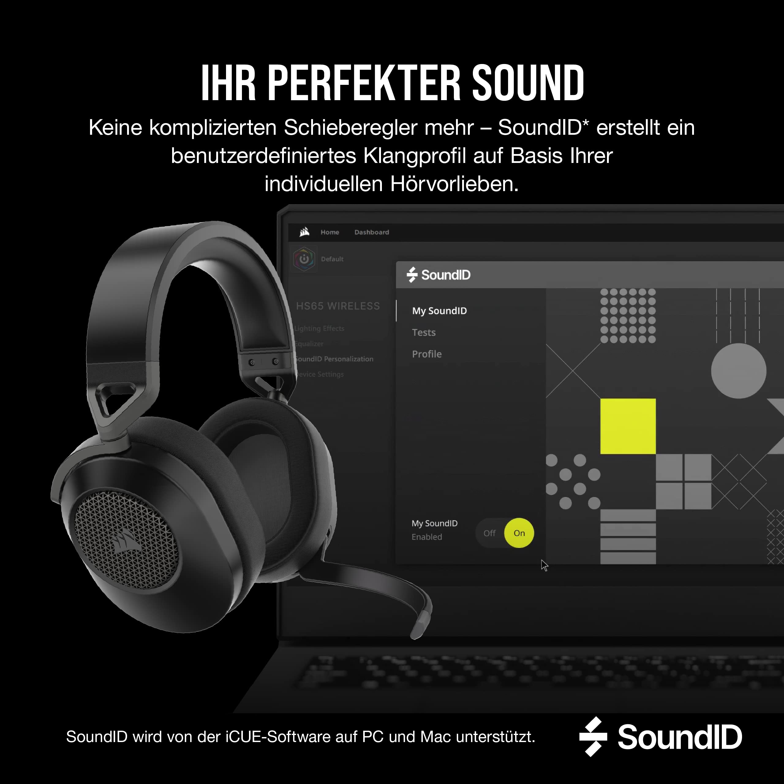 corsair-hs65-wireless-gaming-headset-carbon-2-4-ghz-wireless-oder-bluetooth-dolb image 3