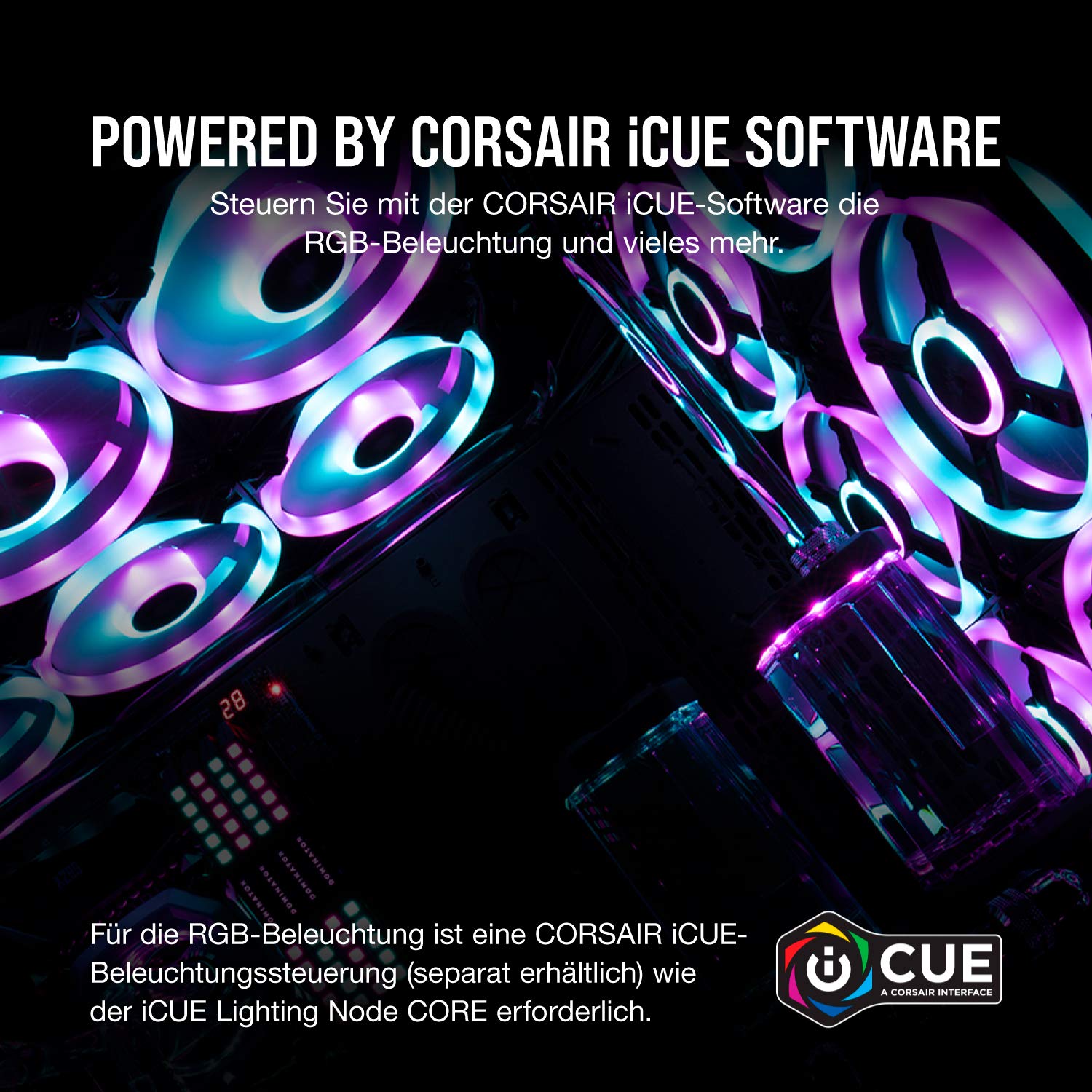 corsair-icue-ql140-rgb-140mm-l-fter-einzeln-34-rgb-leds-pwm-bis-1-250-u-min image 6