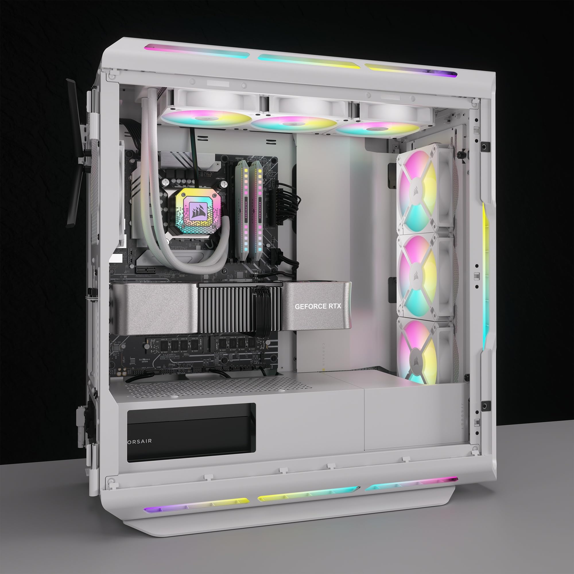 corsair-icue-ar120-rgb-digital-120-mm-l-fter-dreierpack-wei-argb-kompatibel image 2