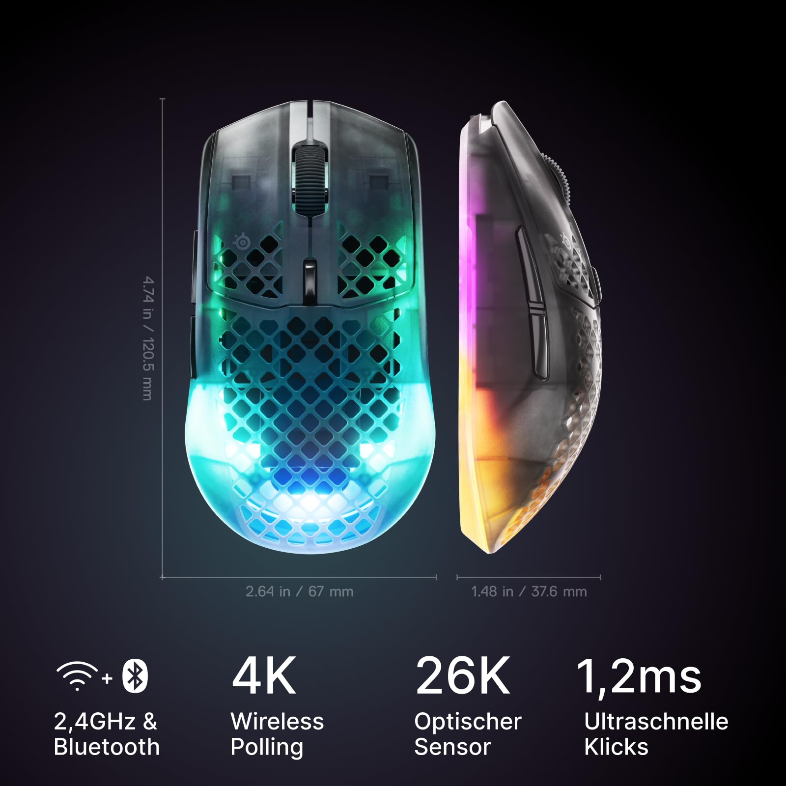 steelseries-aerox-3-wireless-gen-2-68g-leichte-gaming-maus-mit-4k-polling-26k-dp image 2