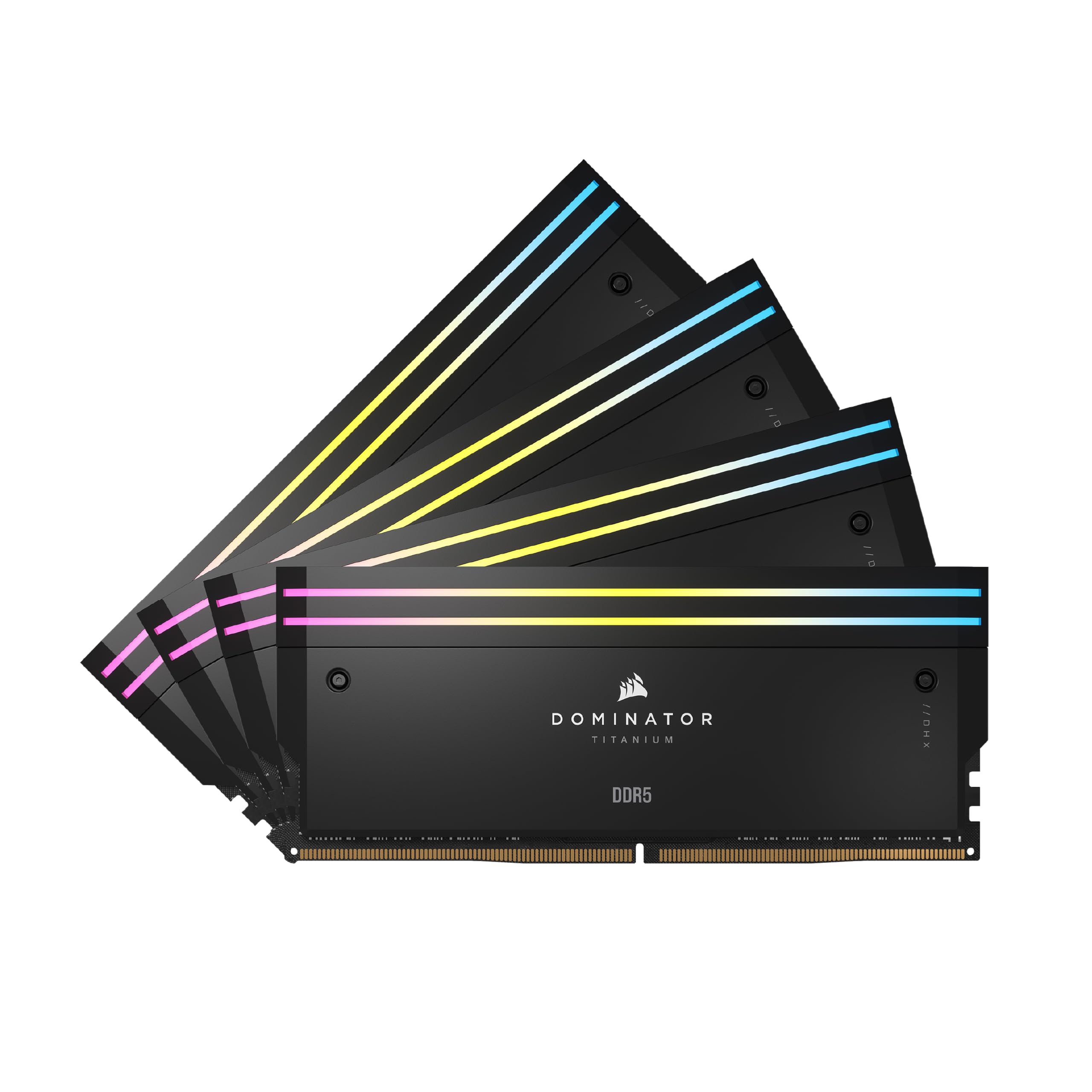 corsair-dominator-titanium-rgb-ddr5-ram-96gb-4x24gb-6400mhz-schwarz image 1