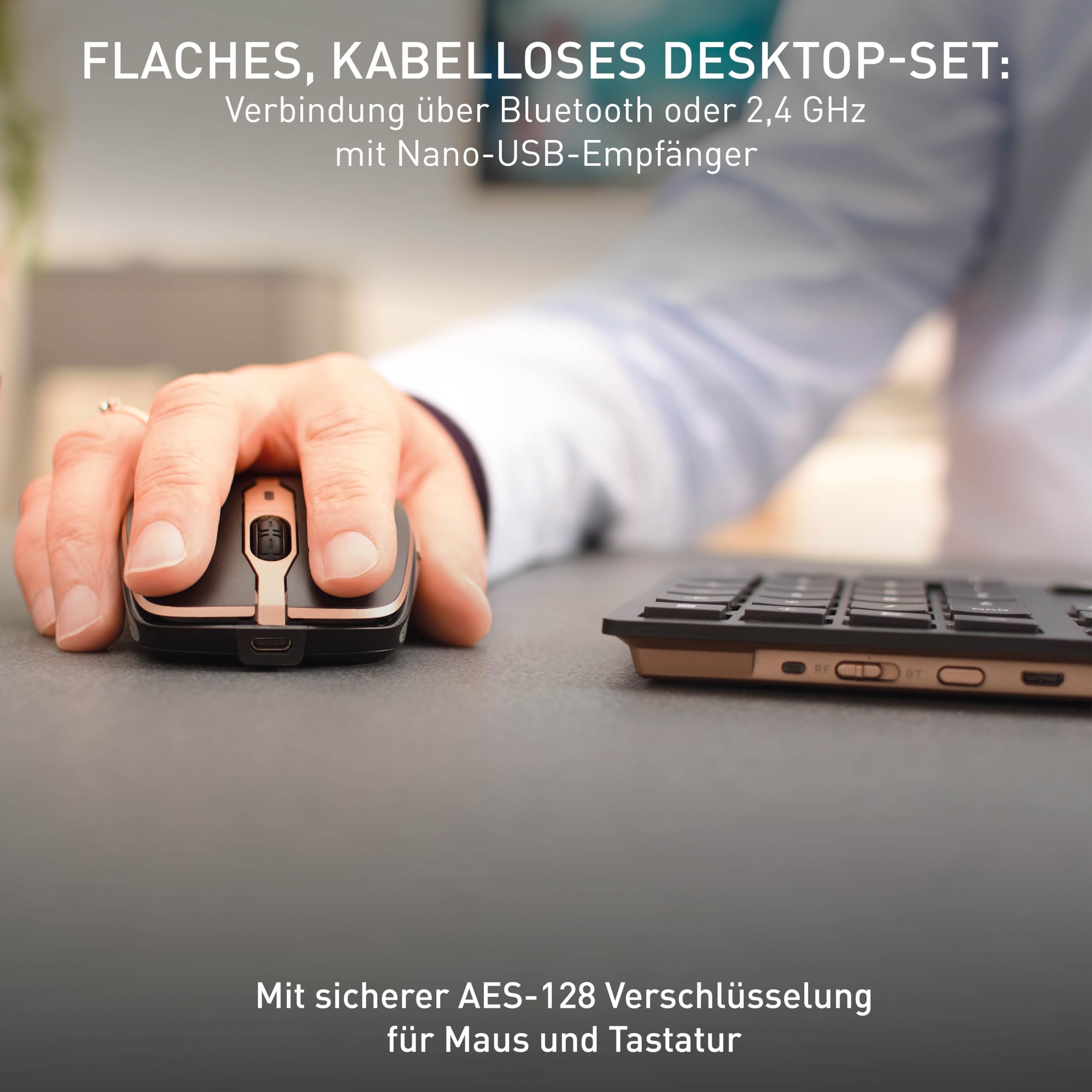 cherry-dw-9100-slim-kabellose-tastatur-und-maus-deutsch-qwertz-schwarz image 2