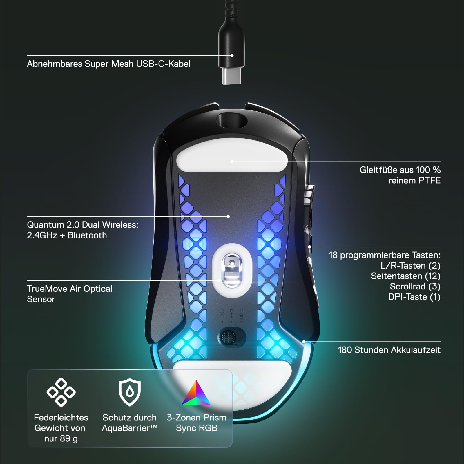 steelseries-aerox-9-wireless-rgb-gaming-maus-mit-18-tasten image 4