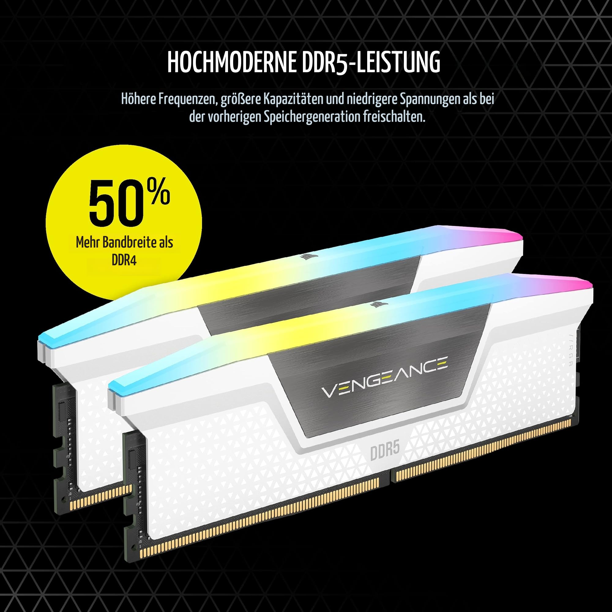 corsair-vengeance-rgb-ddr5-32gb-2x16gb-5200mhz-cl40-wei image 3