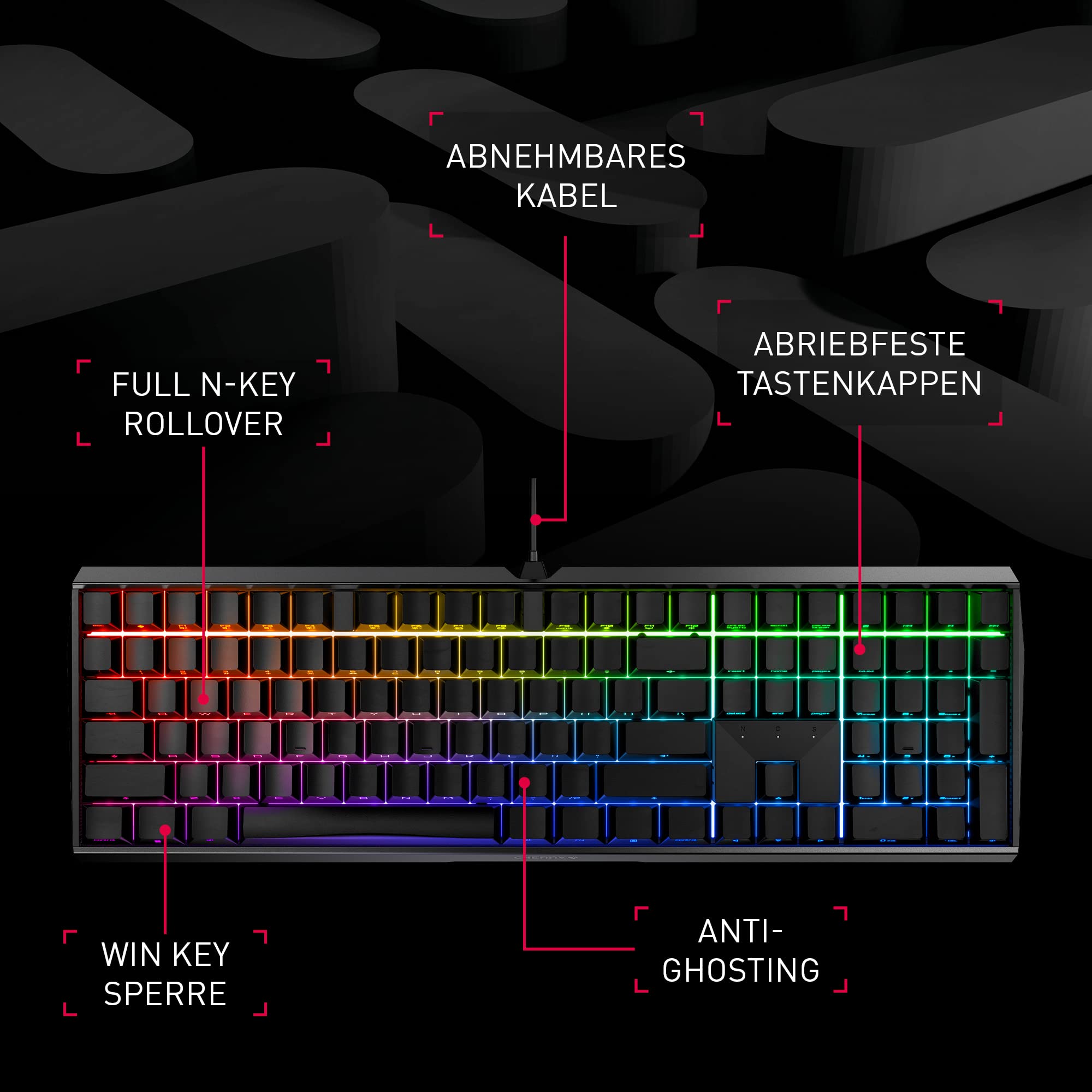 cherry-mx-board-3-0-s-mechanische-gaming-tastatur-de-qwertz-mx-red-wei image 2