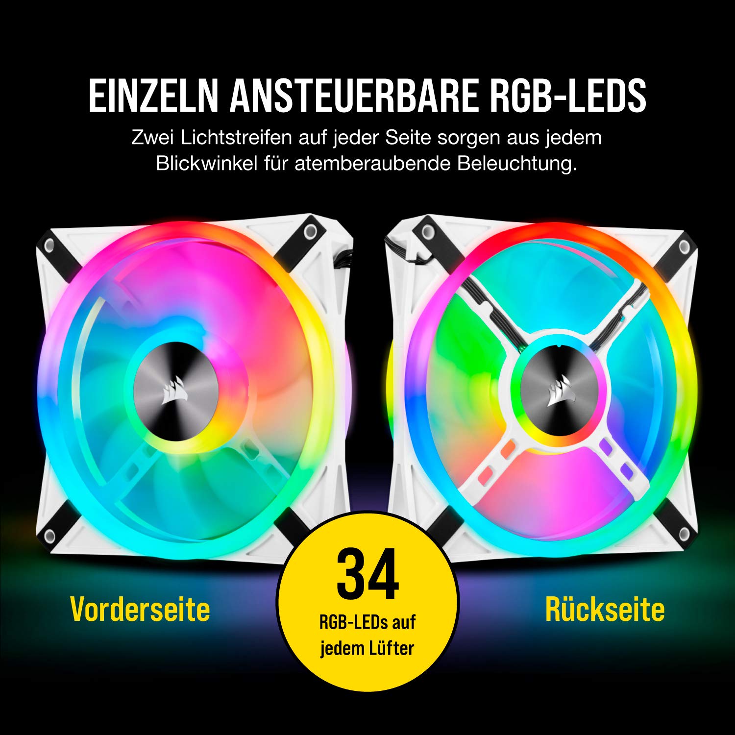 corsair-icue-ql140-rgb-140-mm-l-fter-einzelpackung-wei image 5