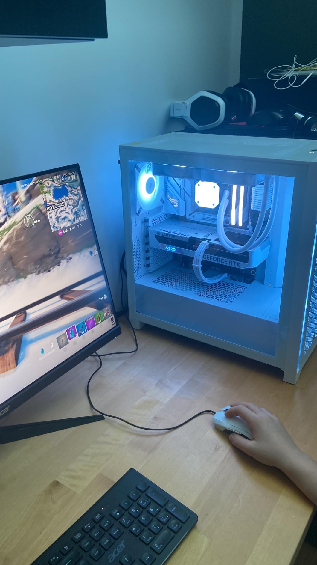 Perfekt für meinen weißen Build