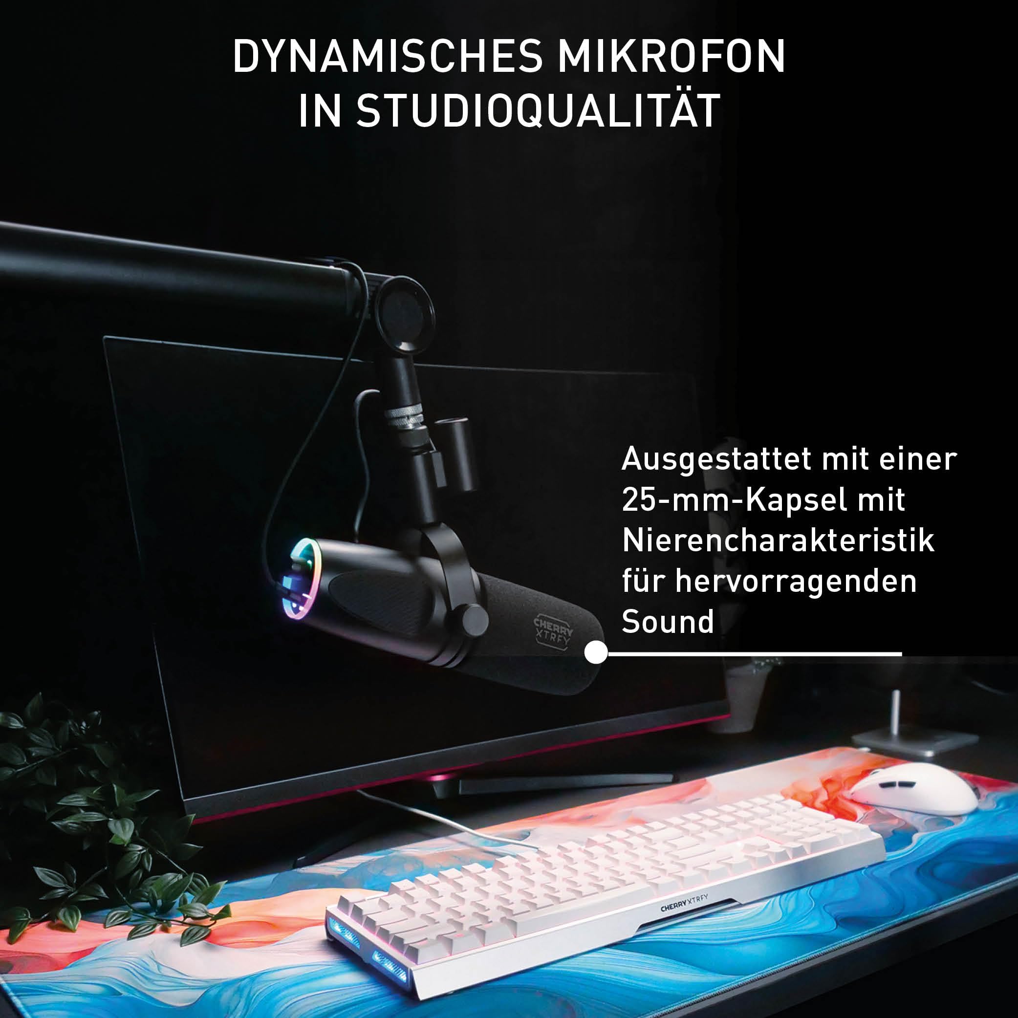 cherry-xtrfy-ngale-x-professionelles-usb-xlr-mikrofon-mit-nierencharakteristik image 2