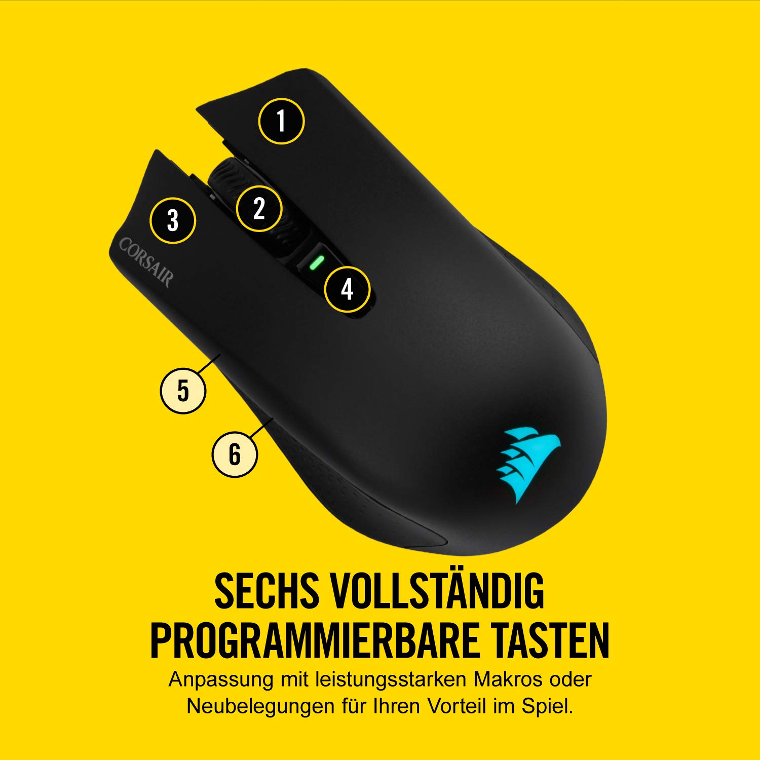 corsair-harpoon-wireless-rgb-gaming-maus-10-000-dpi-6-programmierbare-tasten-blu image 7