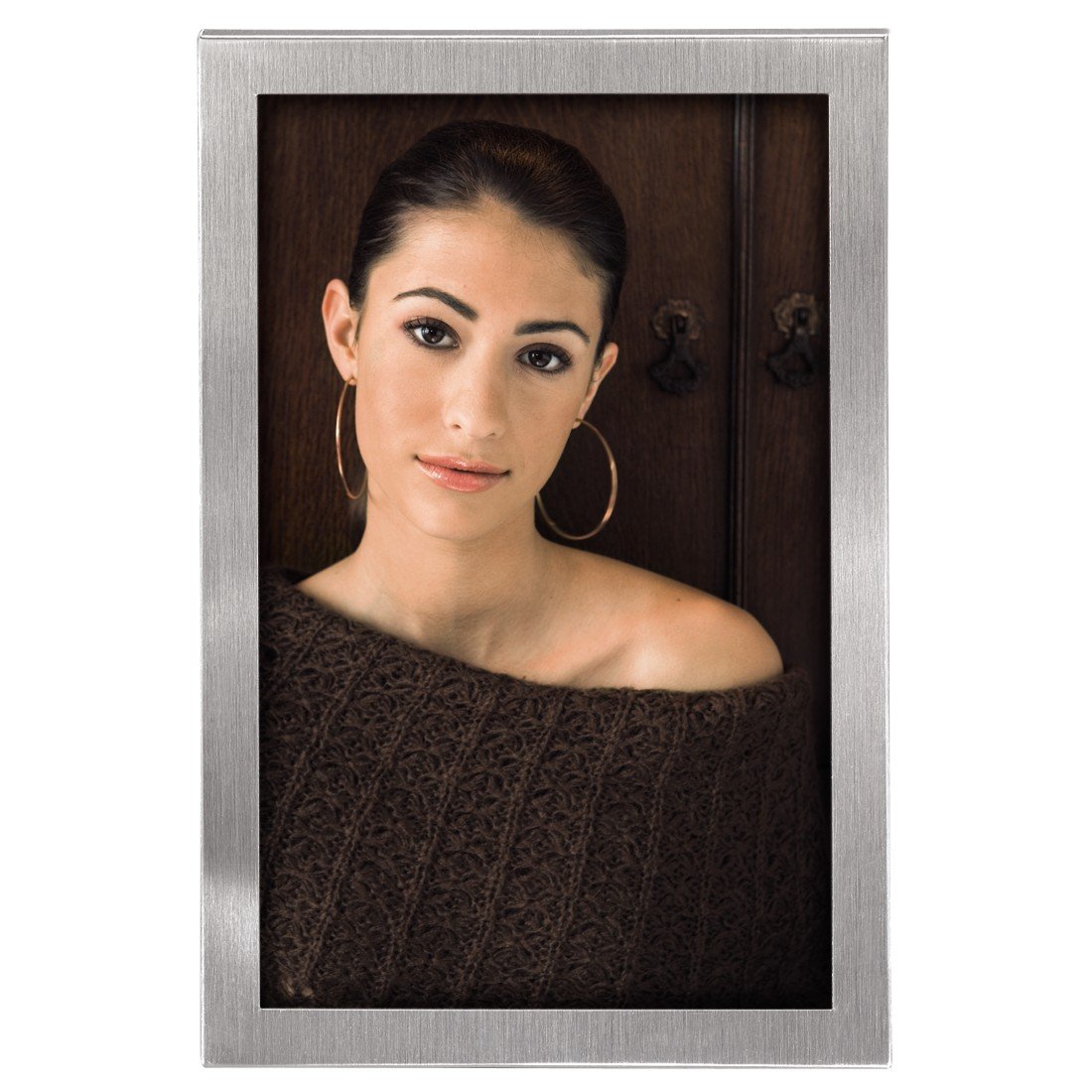 hama-bilderrahmen-15x20-cm-bristol-silber-portraitrahmen image 1