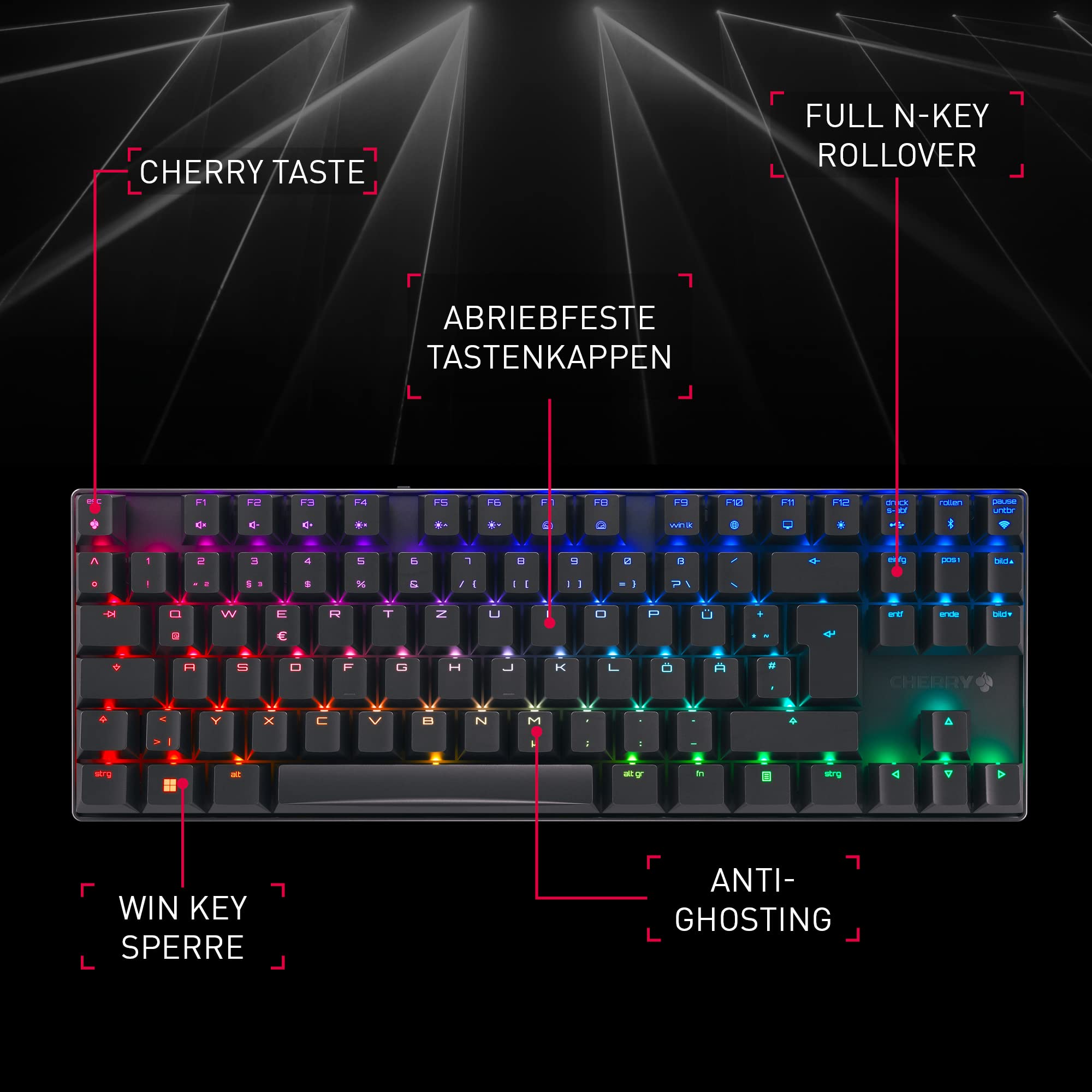 cherry-mx-8-2-tkl-wireless-gaming-tastatur-de-qwertz-mx2a-red-wei image 2