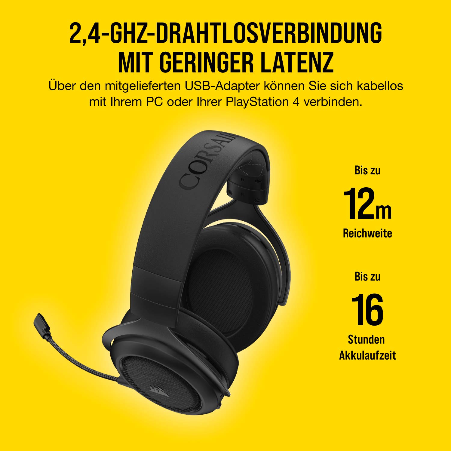 corsair-hs70-pro-wireless-gaming-headset-7-1-surround-2-4-ghz-abnehmbares-mikrof image 5