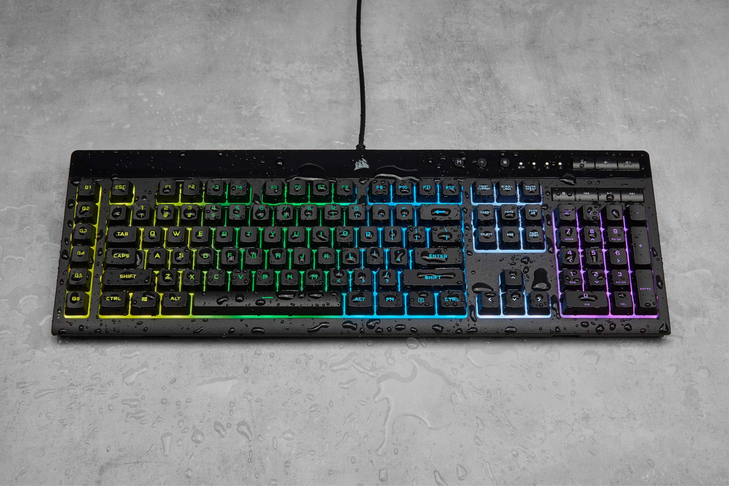 corsair-k55-rgb-pro-gaming-tastatur-deutsch-qwertz image 2