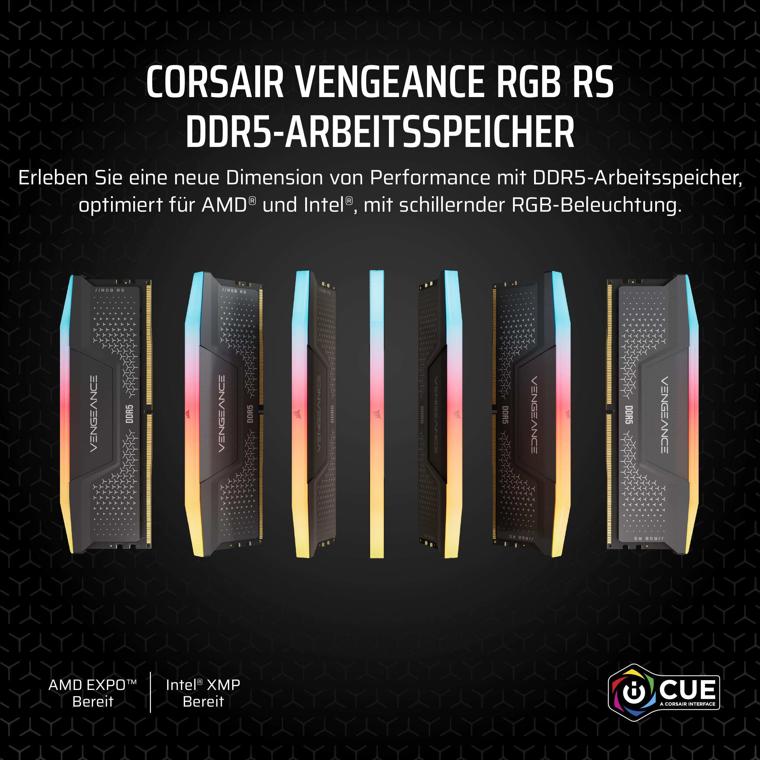 corsair-vengeance-rgb-rs-ddr5-32gb-2x16gb-5200mhz-arbeitsspeicher image 2