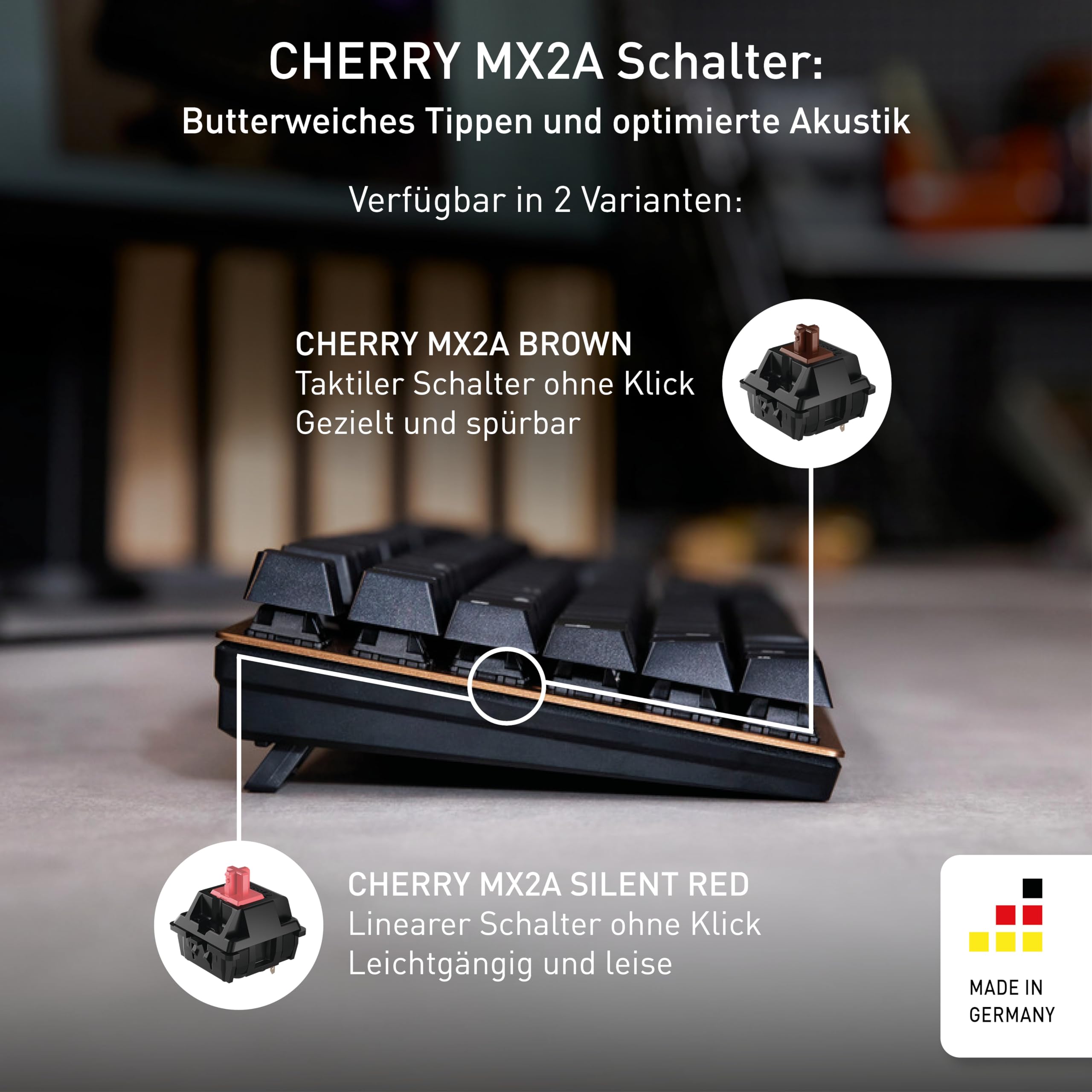 cherry-kc-200-mx-mechanische-tastatur-de-layout-qwertz-mx2a-silent-red-schwarz image 2