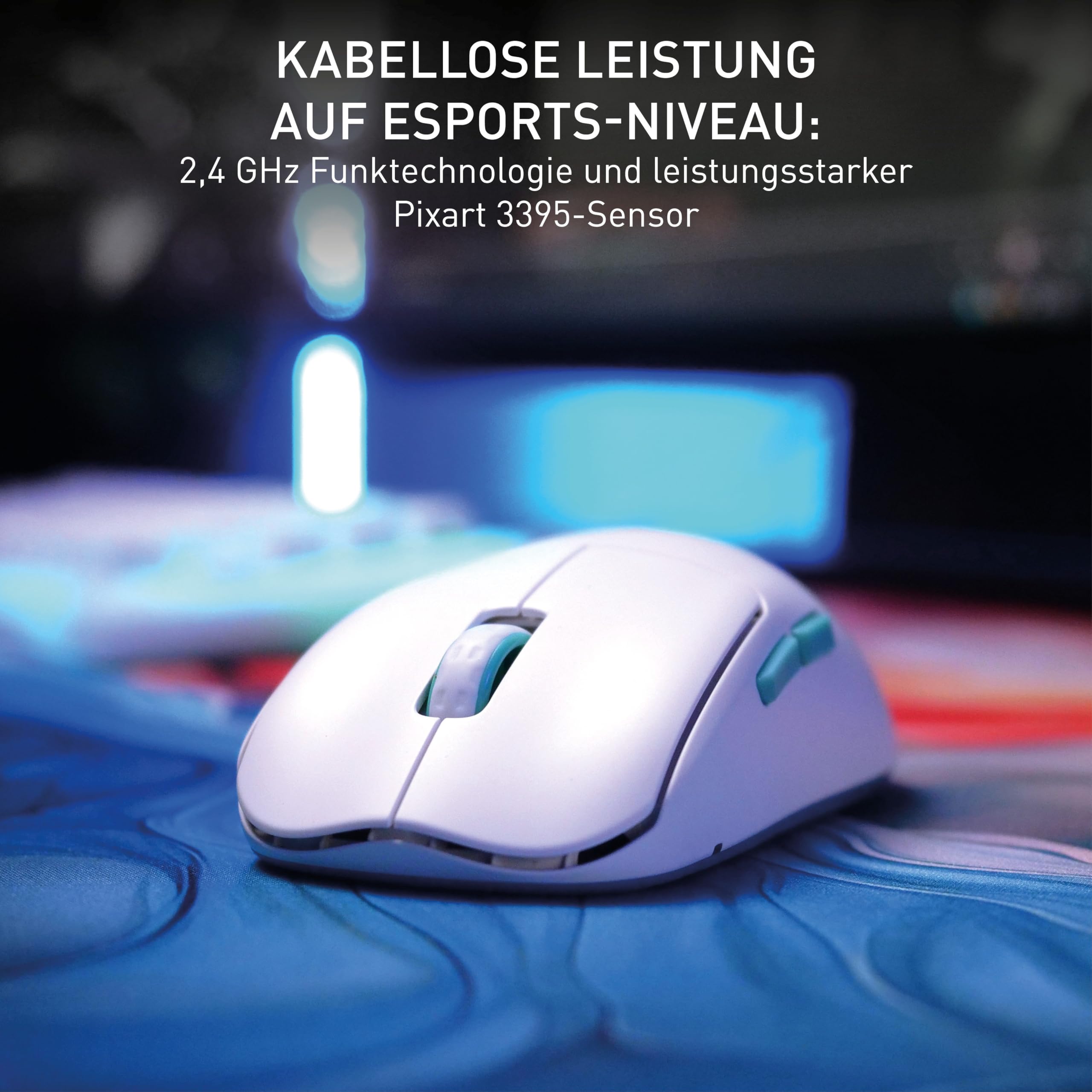 cherry-xtrfy-m68-wireless-gaming-maus-ultraleicht-53-g-symmetrisch-2-4-ghz-wei image 4