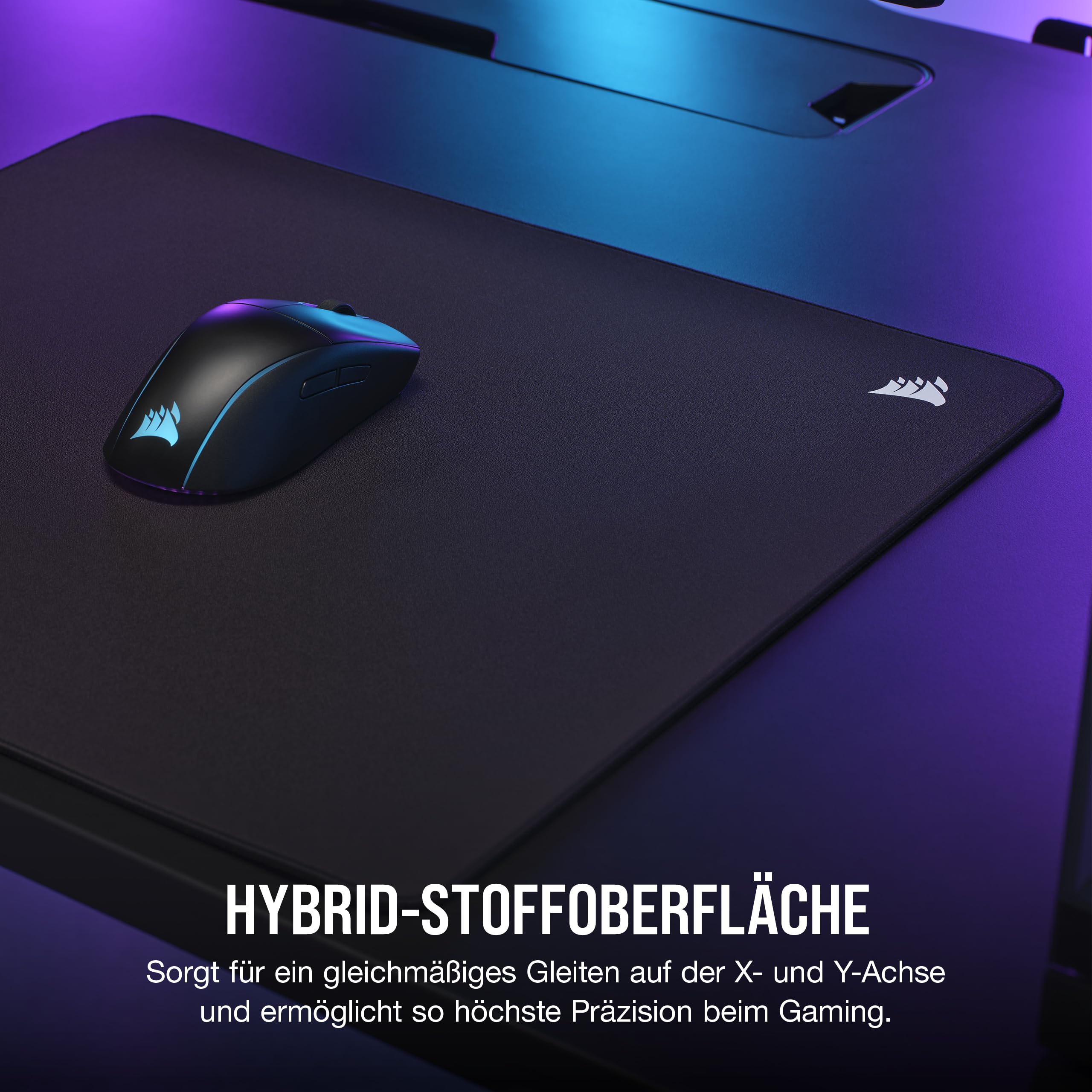 corsair-mm500-v2-gaming-mauspad-hybrid-stoff-45x40cm-spritzwassergesch-tzt-schwa image 3