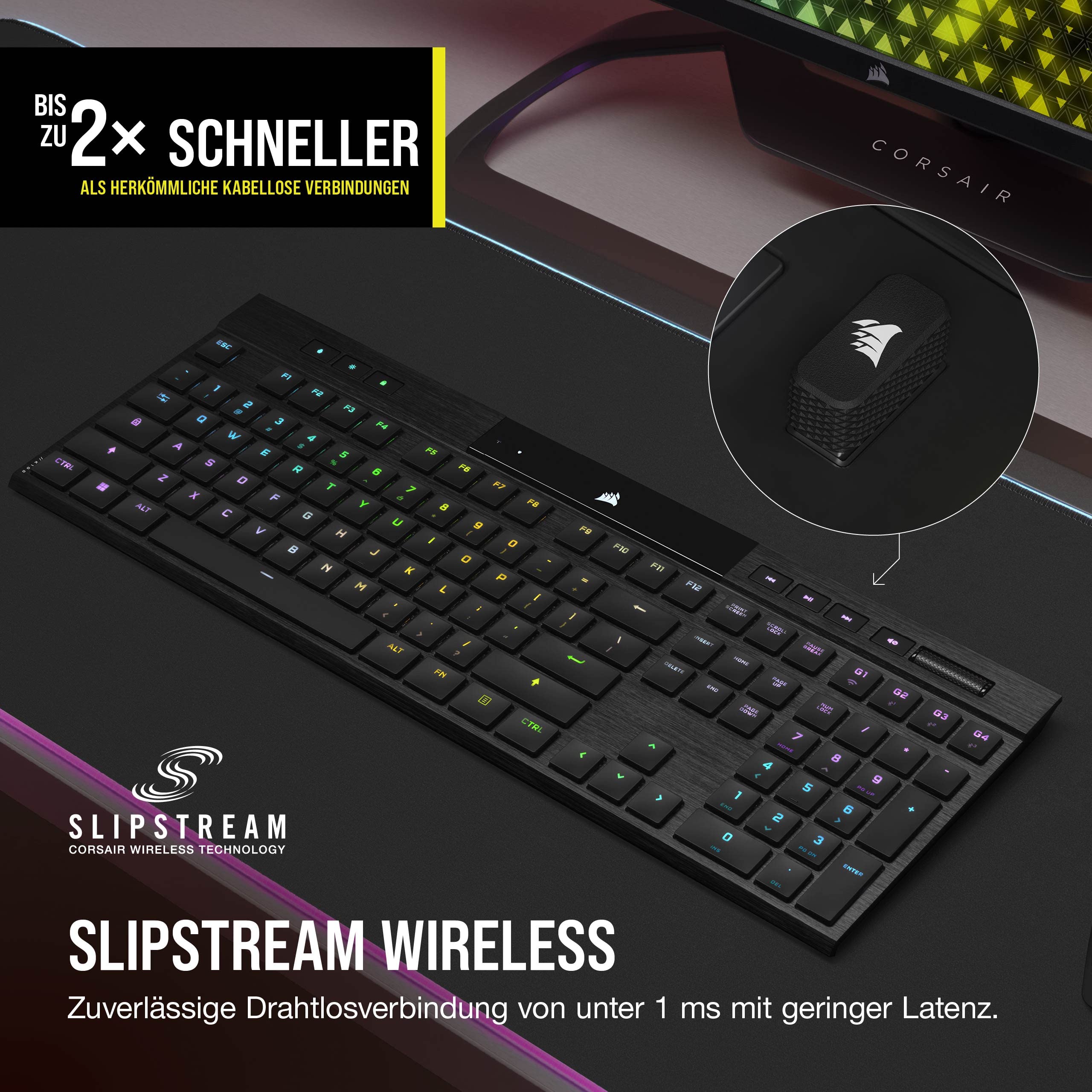 corsair-k100-air-wireless-rgb-mechanische-gaming-tastatur-schwarz image 5