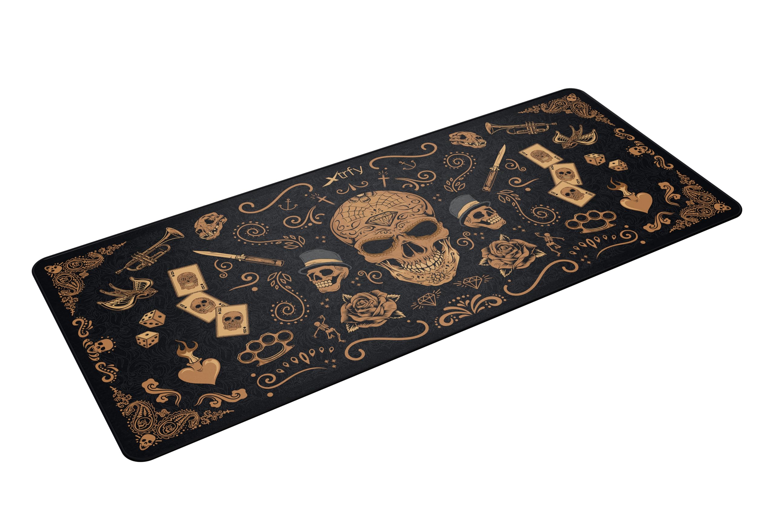 cherry-xtrfy-gp5-xl-gaming-mauspad-aus-stoff-920-x-400-x-3-mm-calavera-edition image 2
